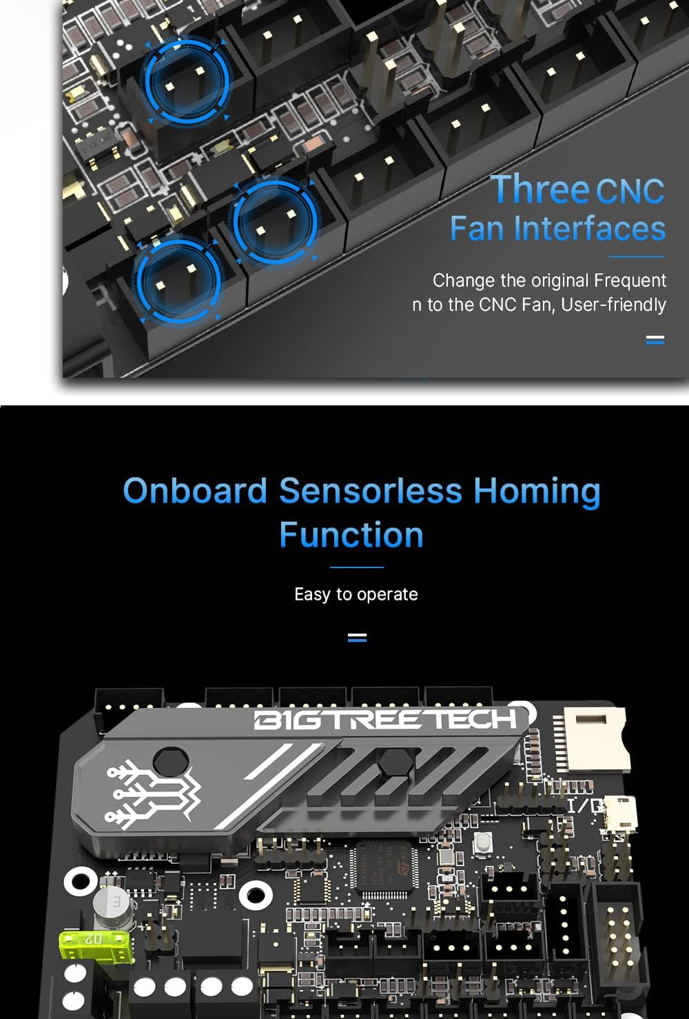 Bigtreetech SKR Mini E3 V3.0 - Mainboard Silenziosa 32 bit - immagine 7