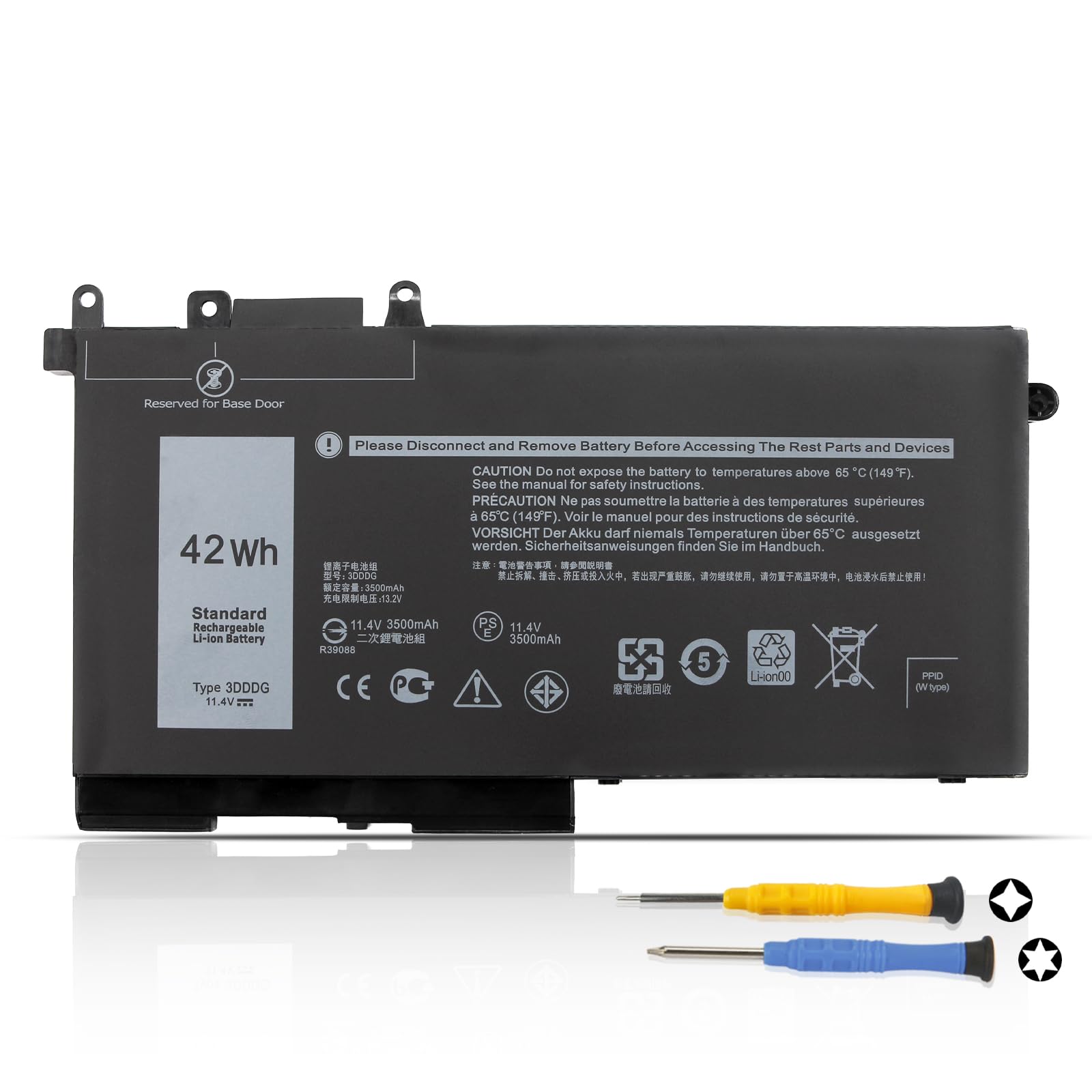 Batteria per Dell Latitude 5280 5480 5580 Precision 3520