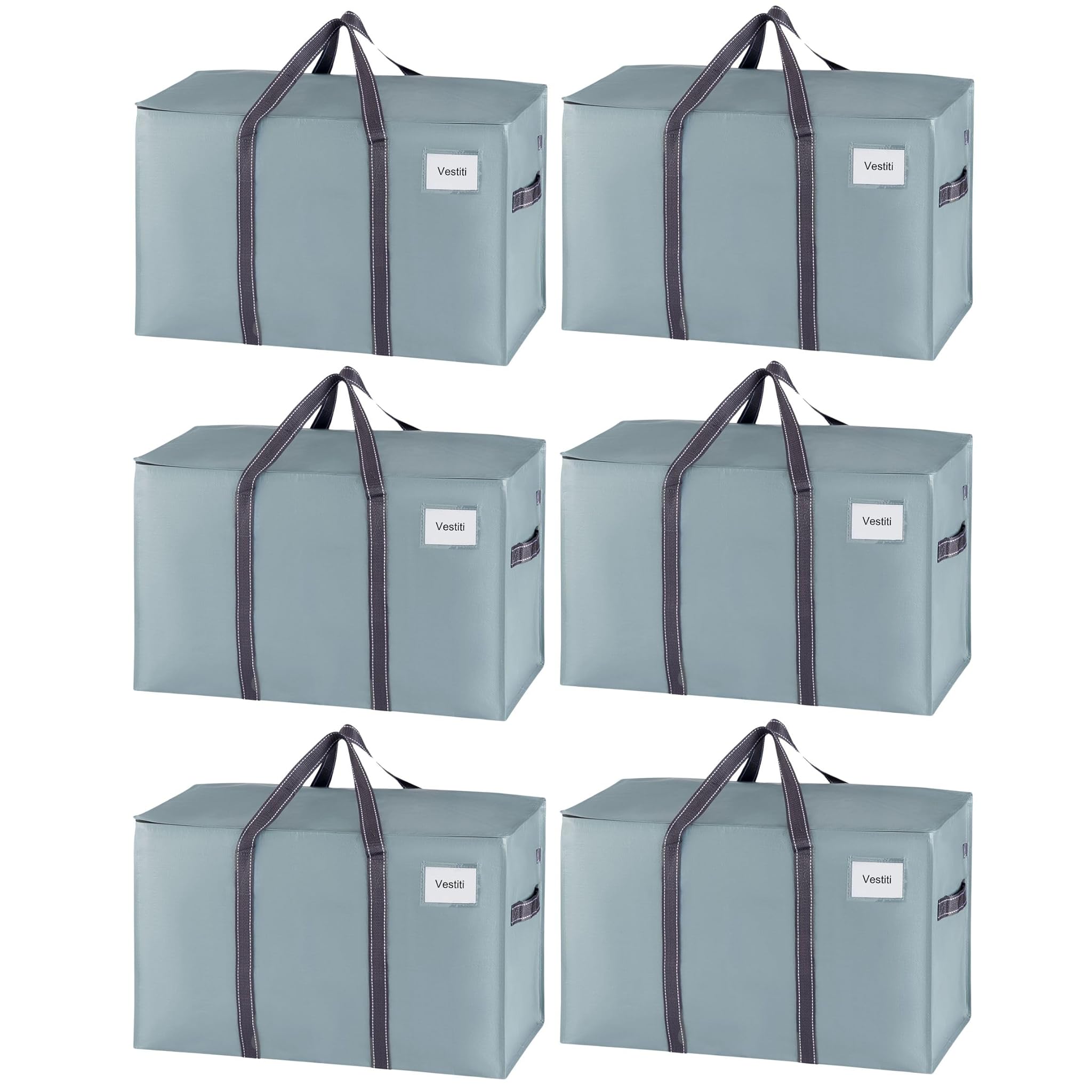 Veno Set 6 Borse da Trasloco Grandi, Azzurro