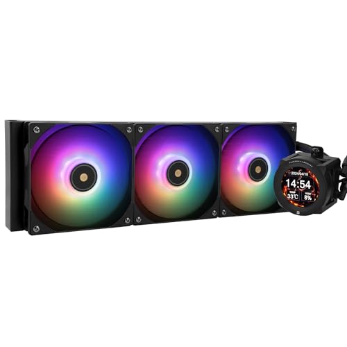 Tr CORE VISION 360 Black ARGB CPU AIO Cooler