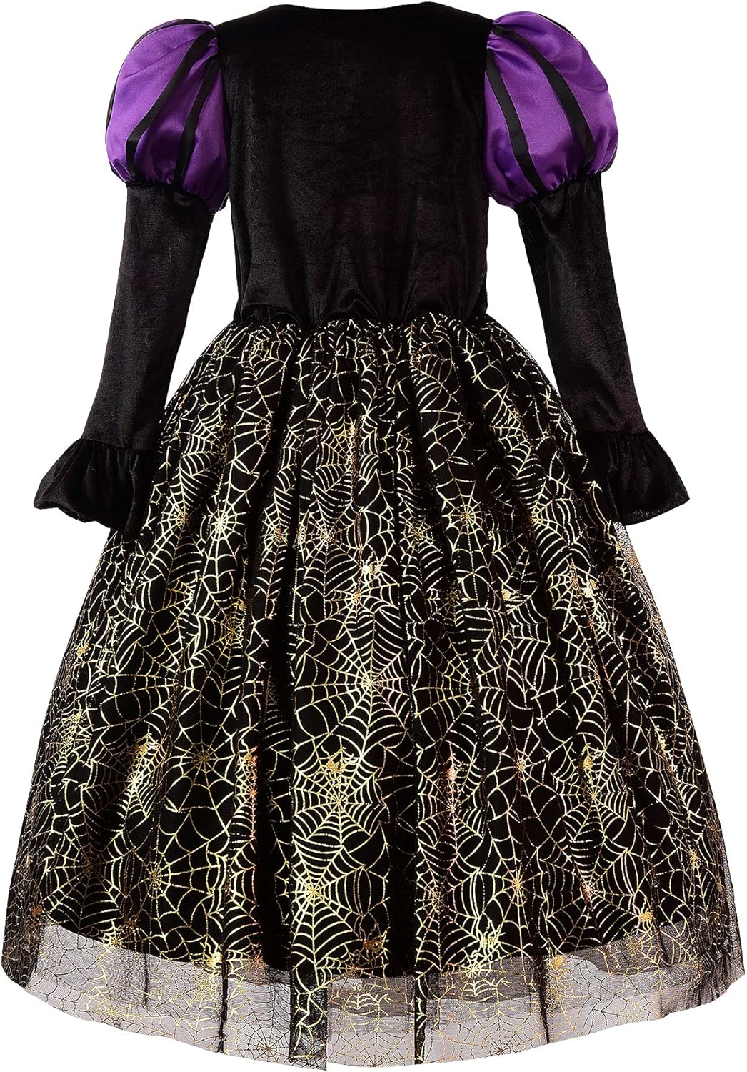 ReliBeauty Costume Vestito Strega Bambina con Cappello - immagine 3