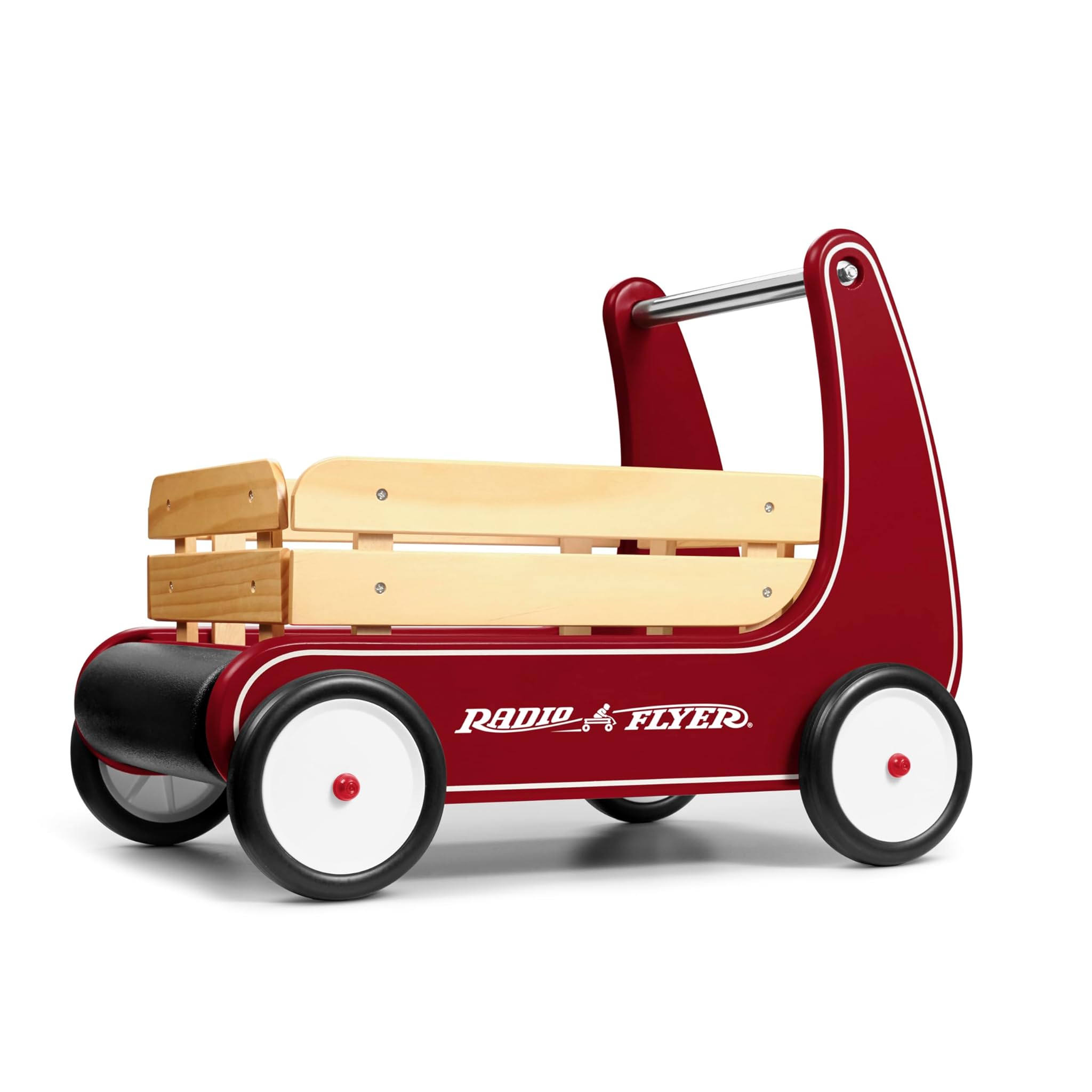 Radio Flyer Toy Walker Wagon, Red