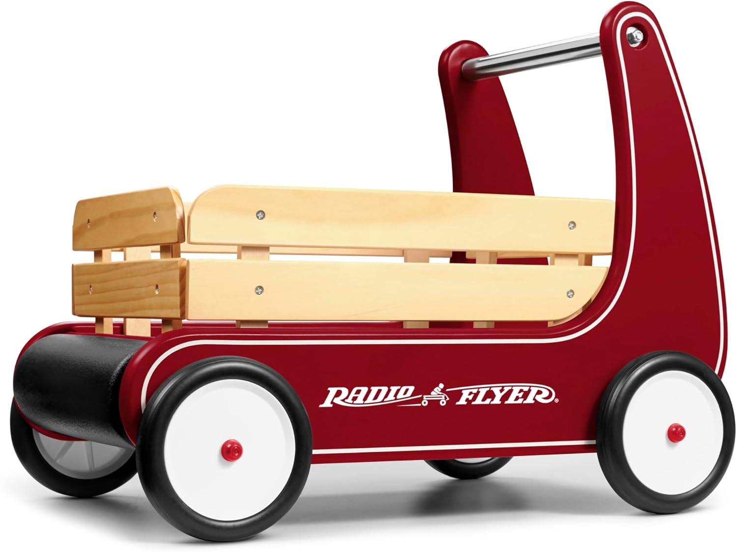 Radio Flyer Toy Walker Wagon, Red - immagine 1