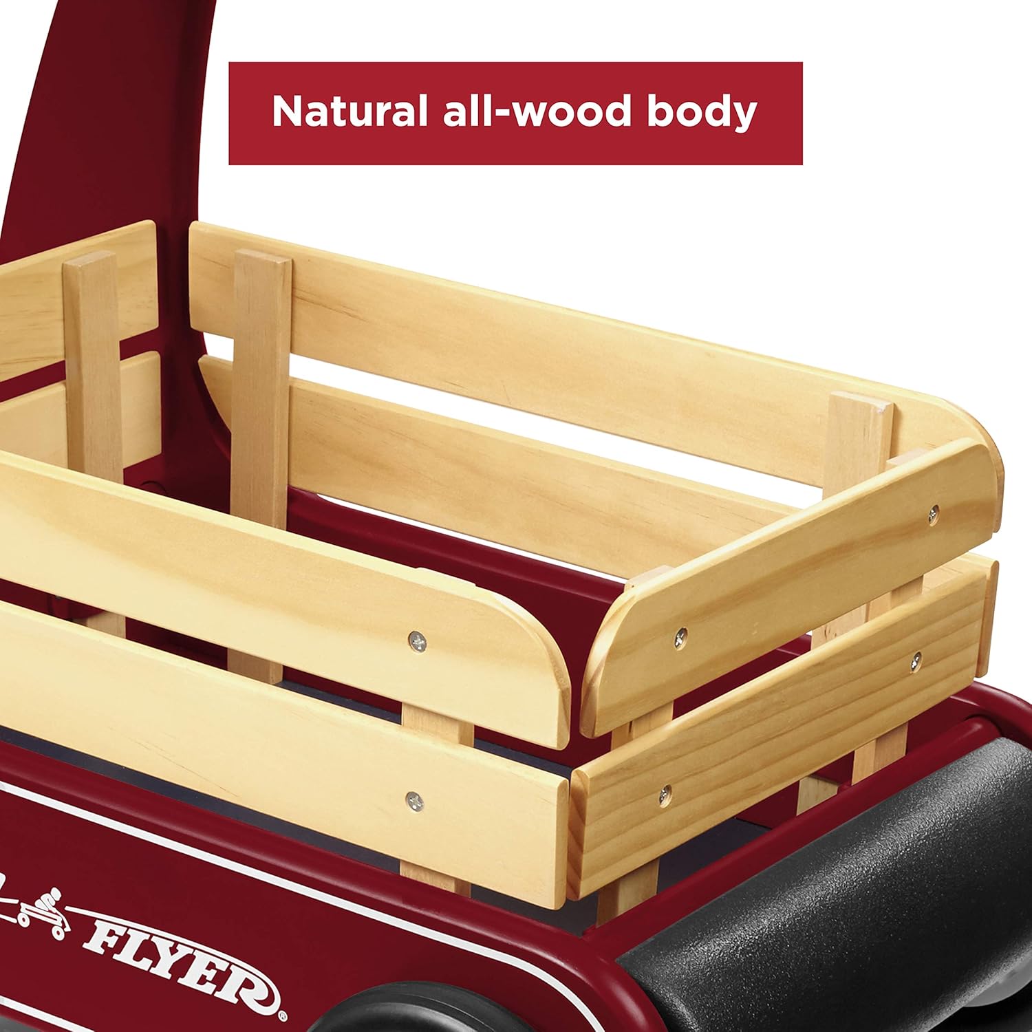 Radio Flyer Toy Walker Wagon, Red - immagine 5