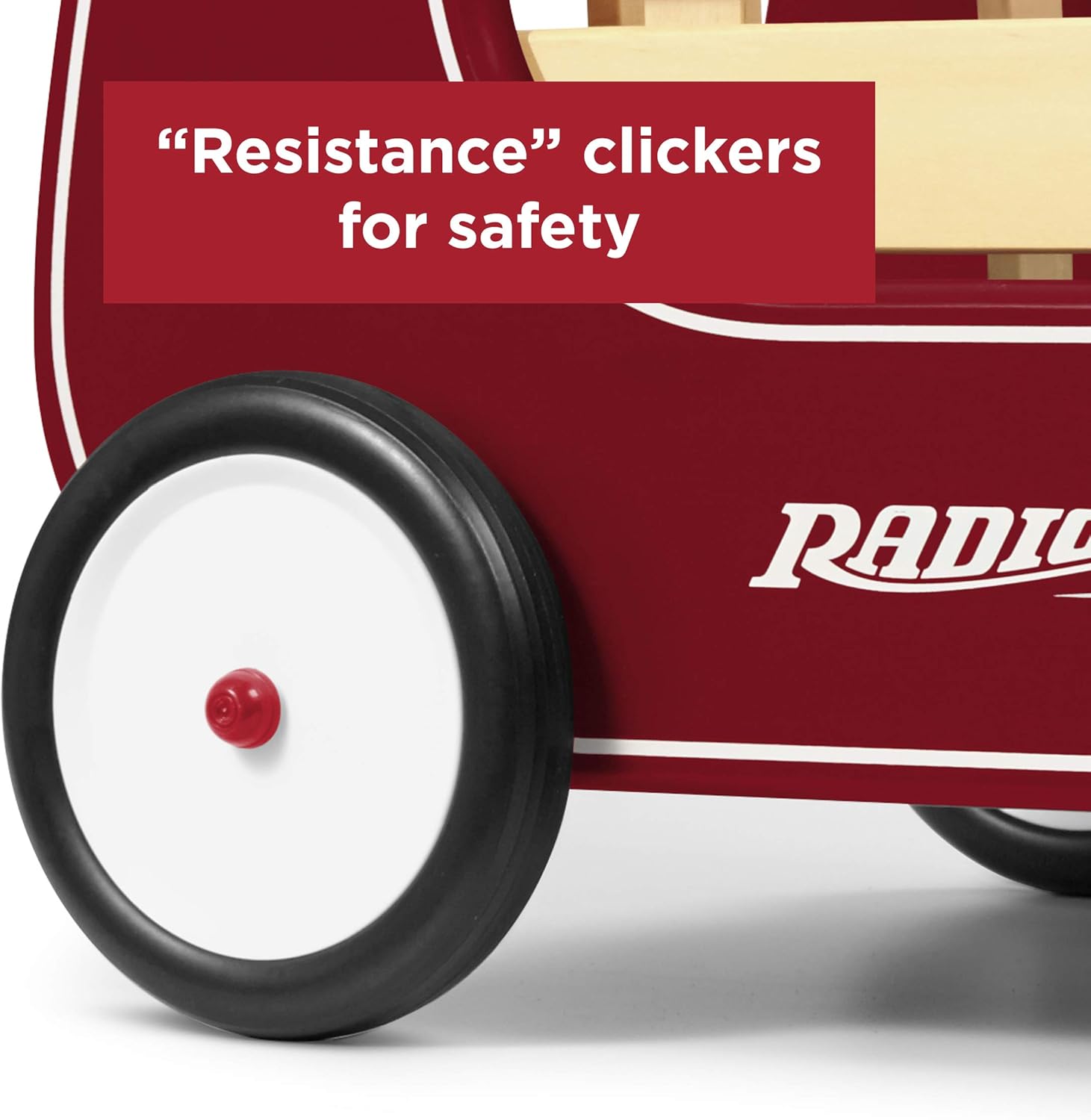 Radio Flyer Toy Walker Wagon, Red - immagine 6