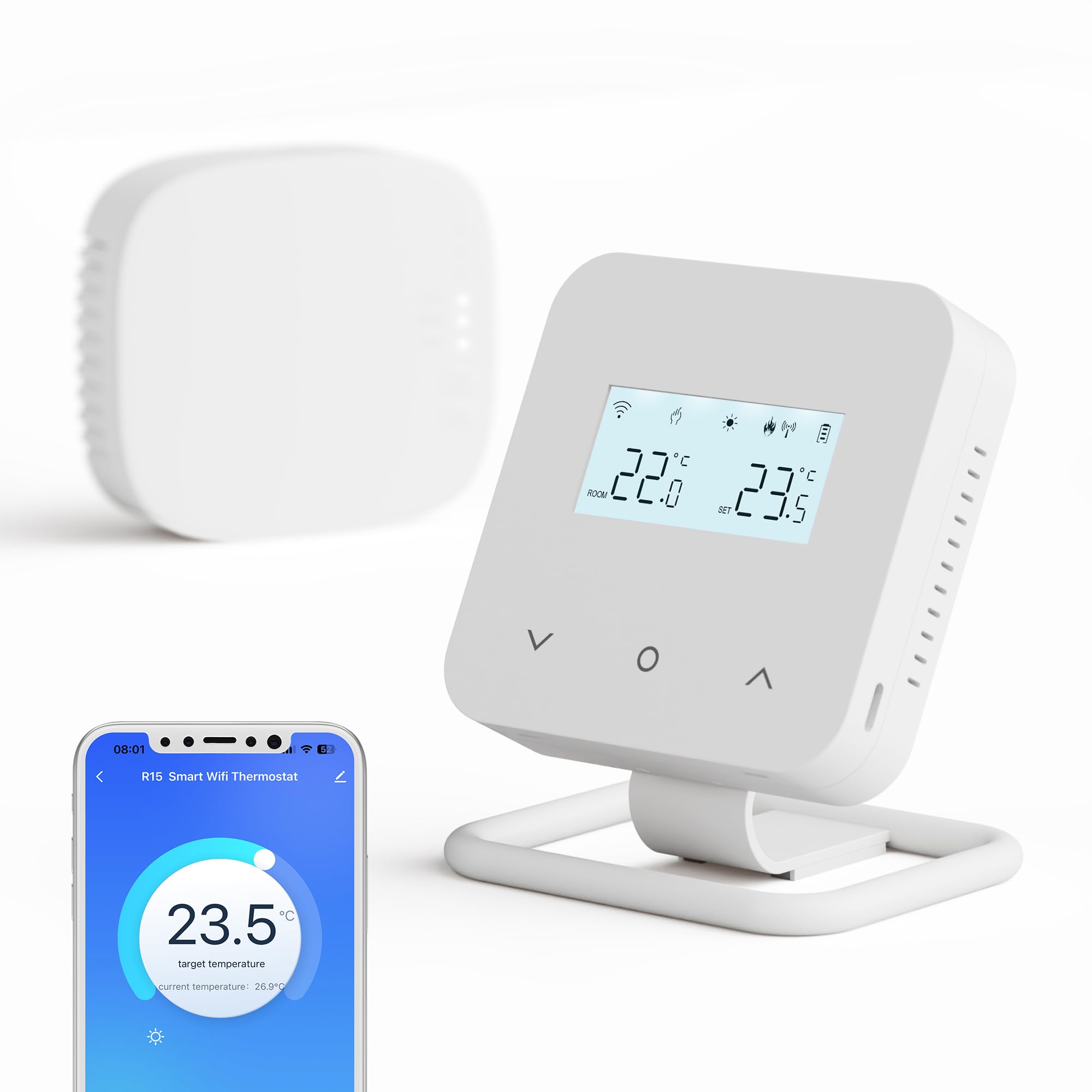 Termostato WiFi Intelligente per Caldaie a Gas