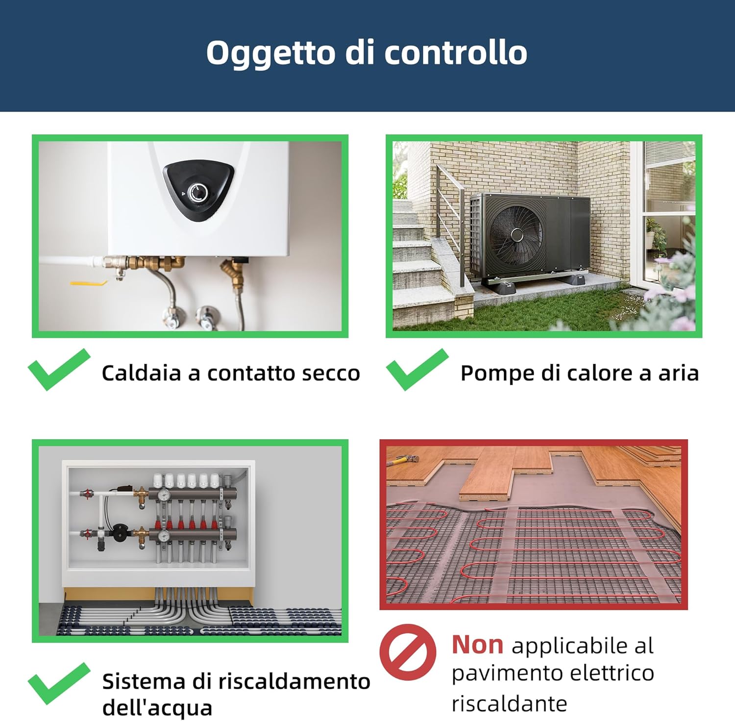Termostato WiFi Intelligente per Caldaie a Gas - immagine 2