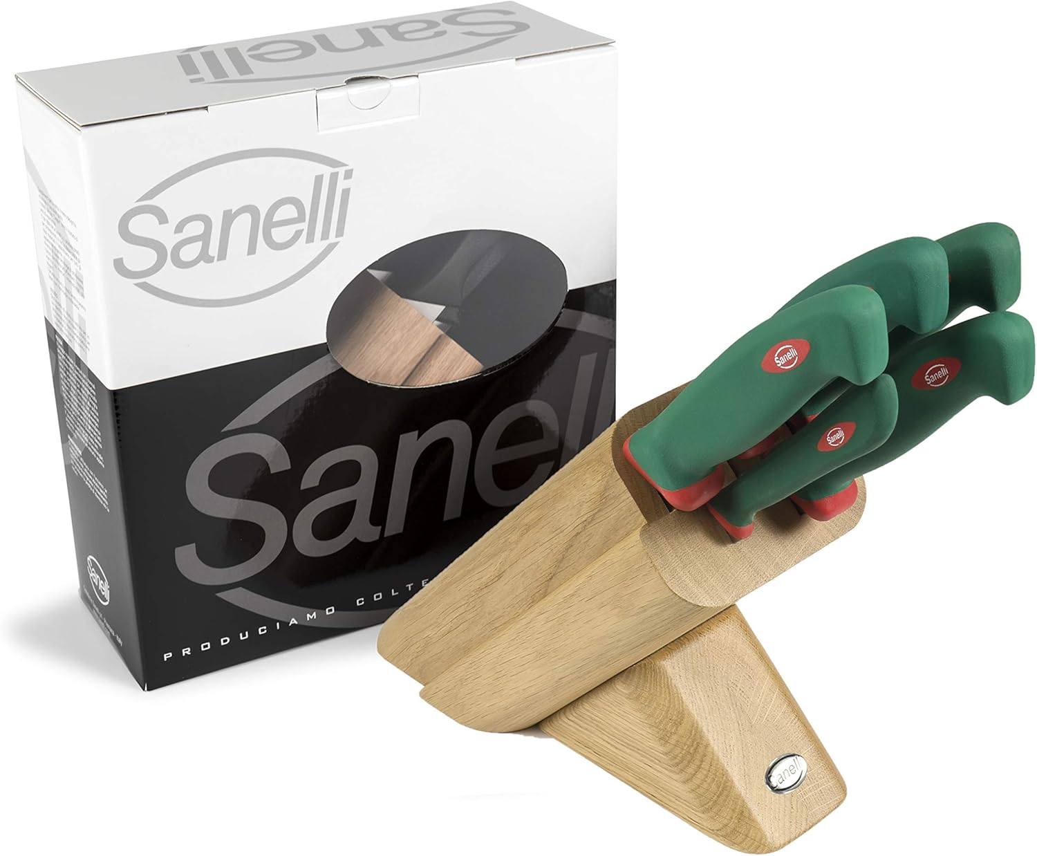 Sanelli 931605 Ceppo Coltelli Leck 5 unità - immagine 2