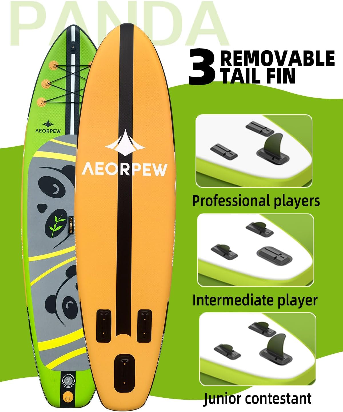 Aeorpew Tavola da Paddle Gonfiabile 3m - immagine 3