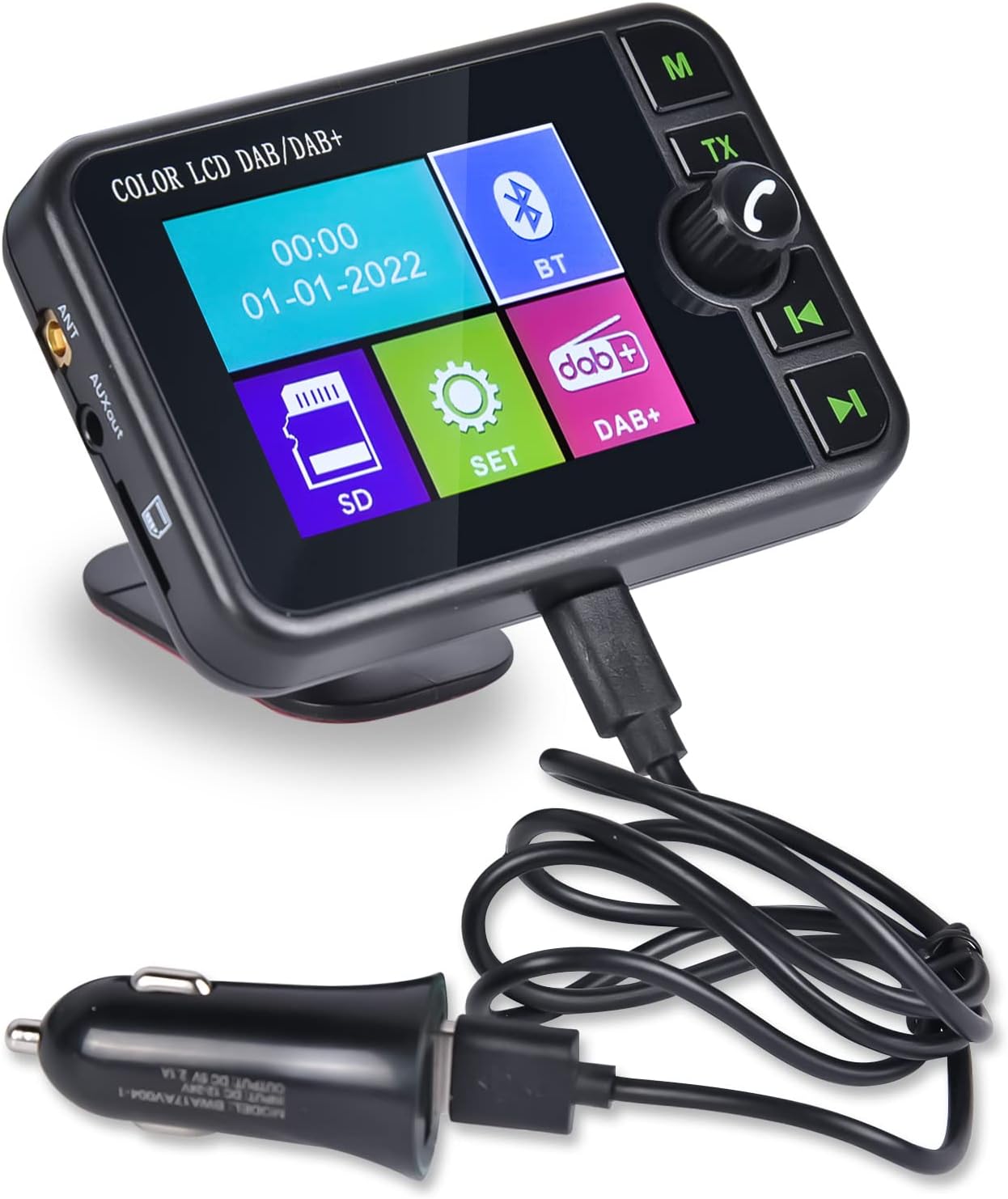 Hikity Radio DAB/DAB+ Portatile con Display LCD 2,4" - immagine 1