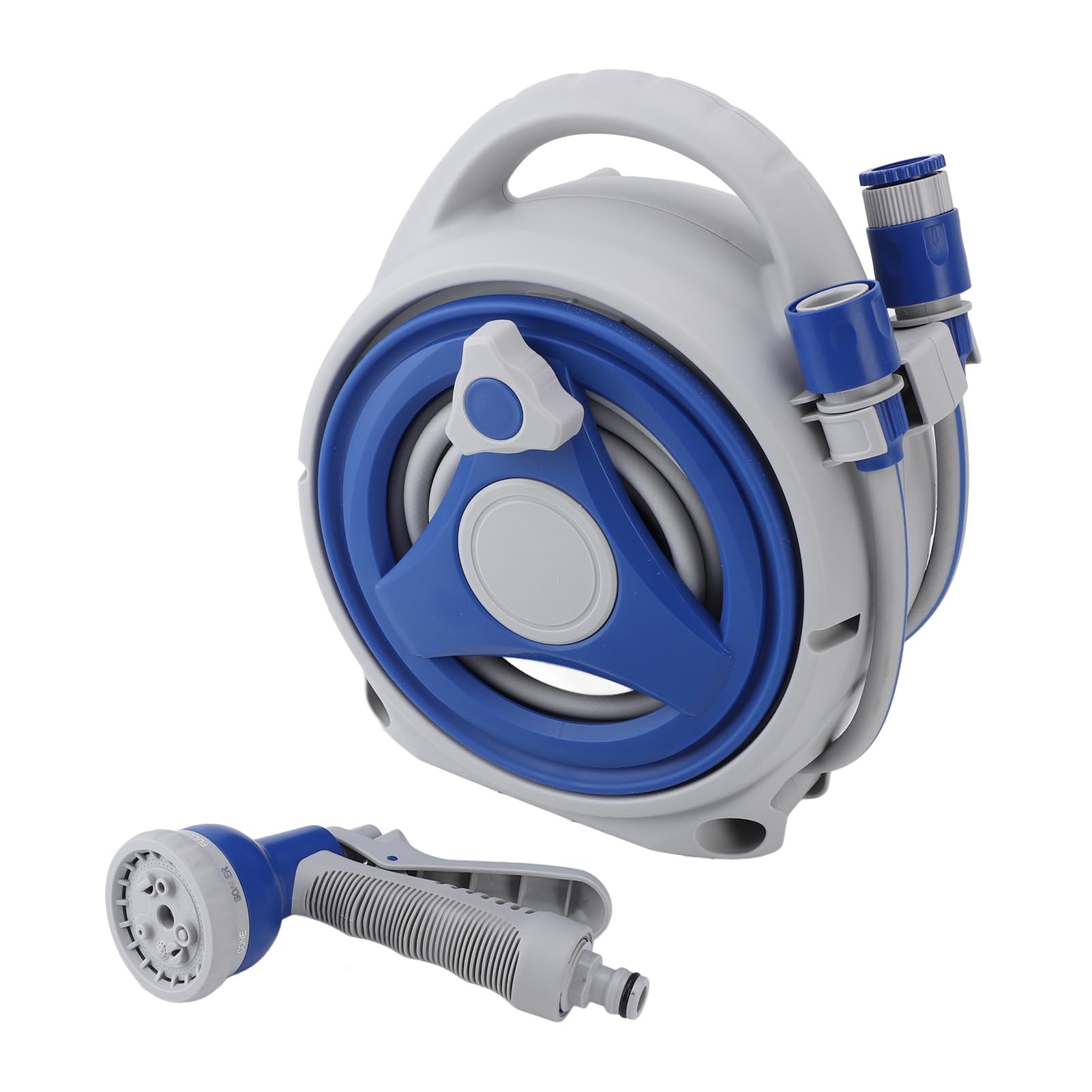 Avvolgitubo da Giardino Retrattile con Tubo 15m