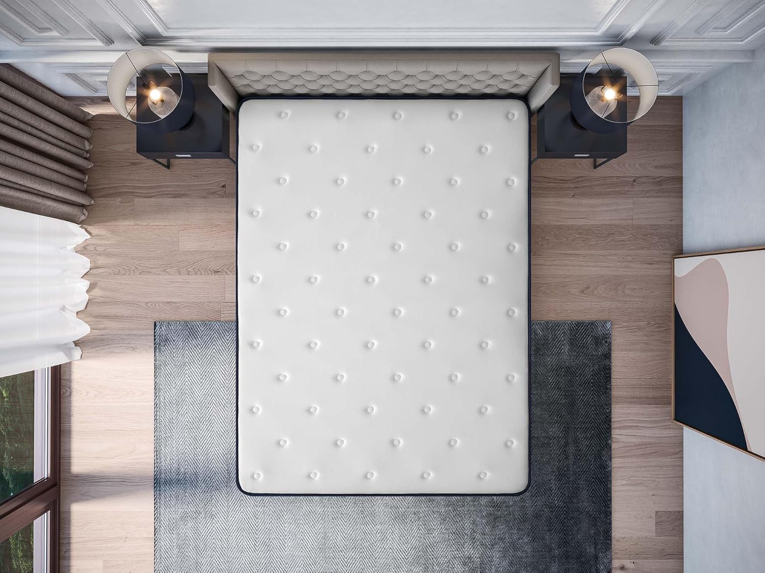 Cosmos Materasso Memory Upsilon 135x190 cm, 30 CM - immagine 4