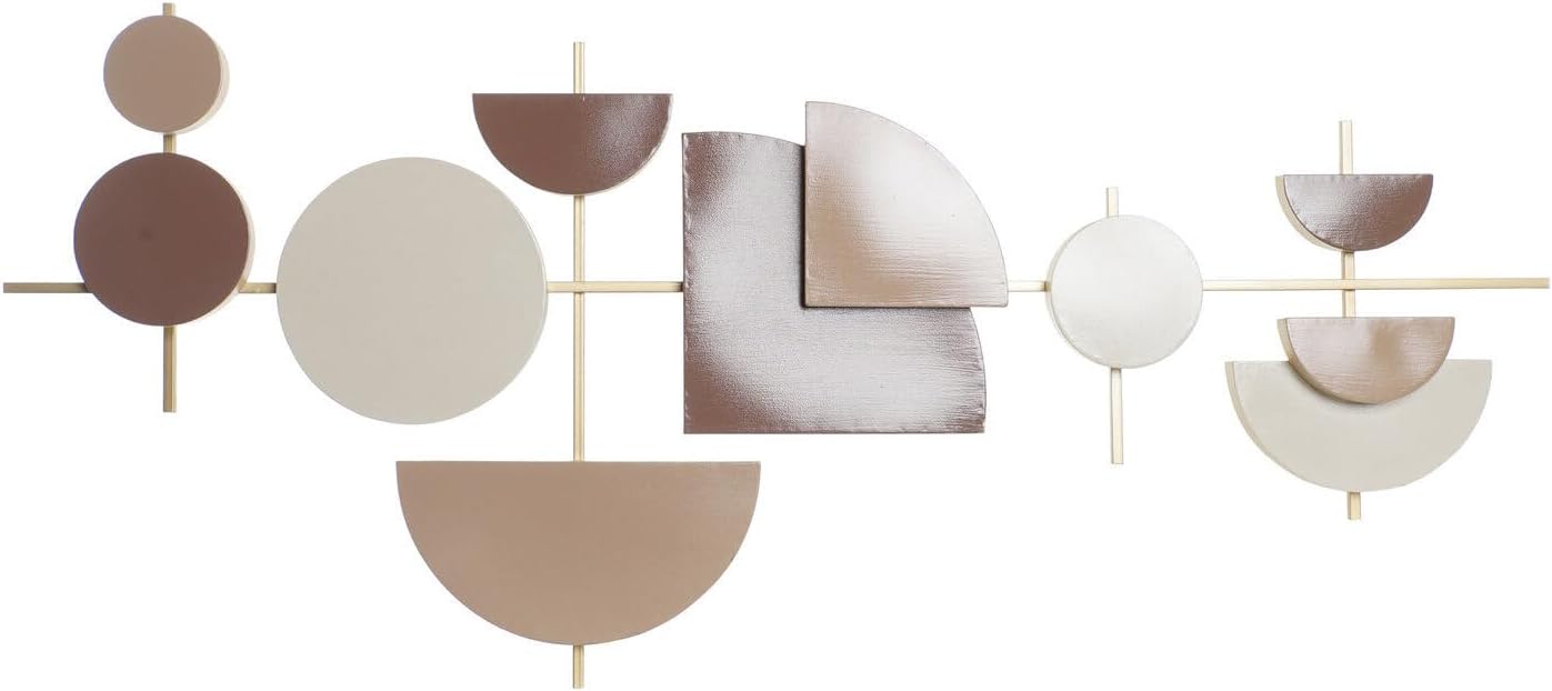 DECORACION PARED METAL 110X6,4X49 MODERNO - immagine 1