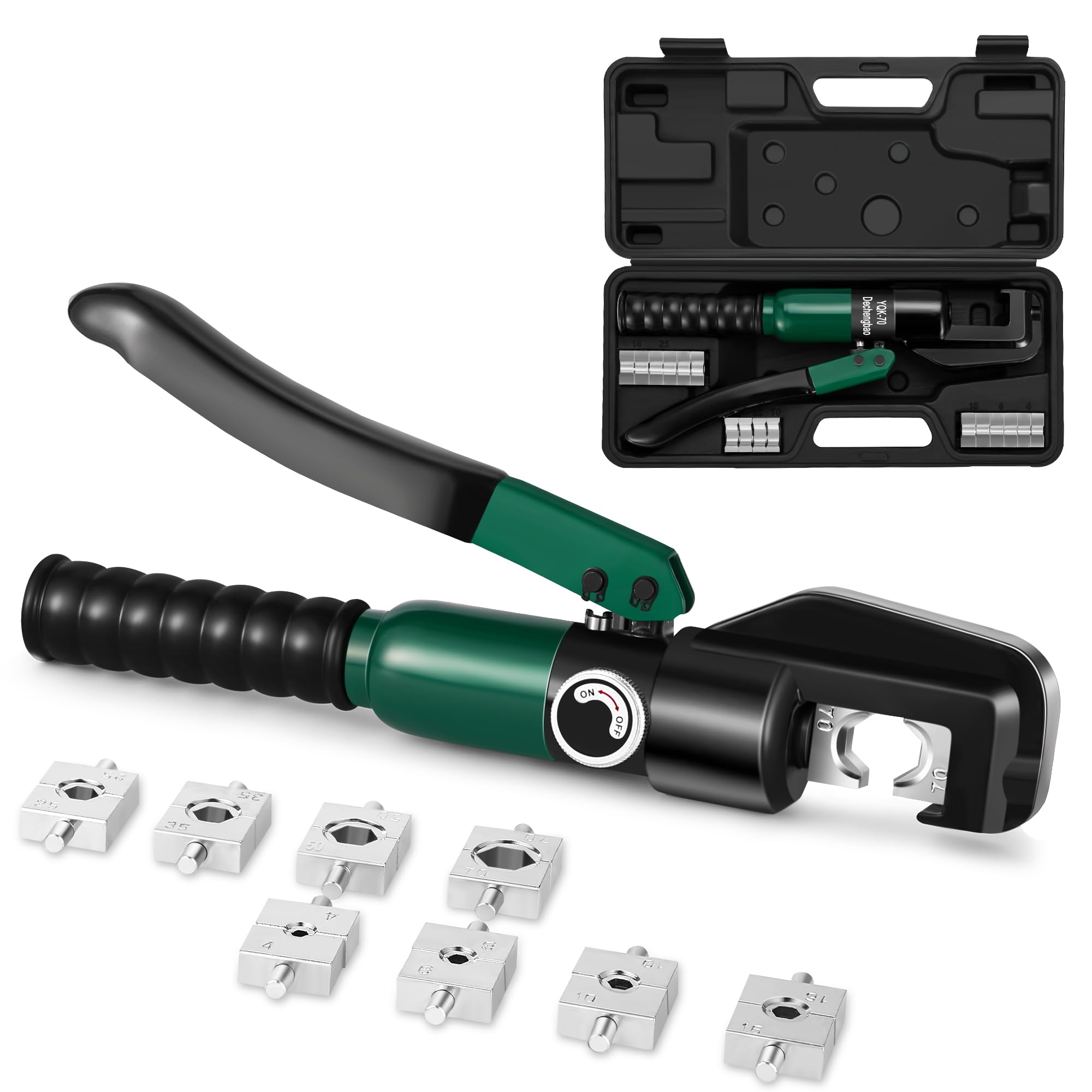 Crimpatrice Idraulica per Capicorda 6-70mm² (YQK70)