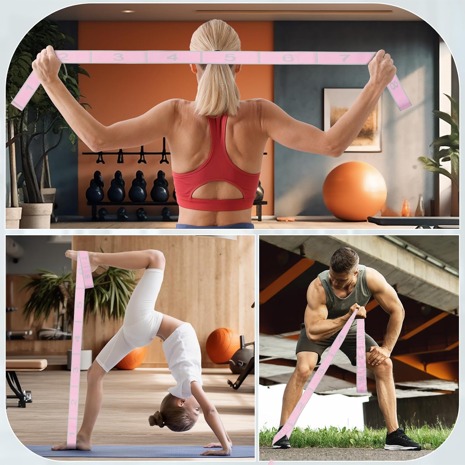 Gymnastics Stretch Band - Elastico per Danza e Yoga - immagine 2