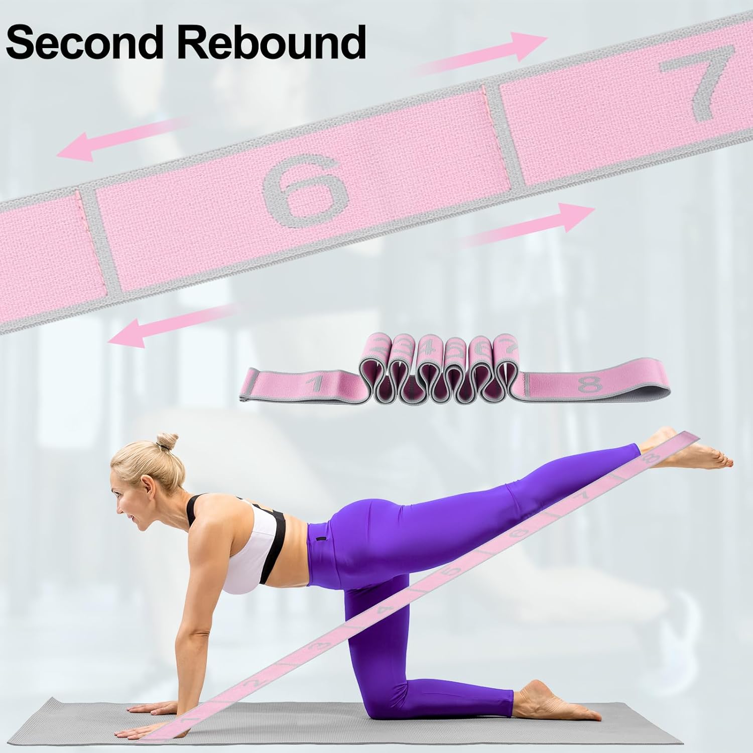 Gymnastics Stretch Band - Elastico per Danza e Yoga - immagine 3