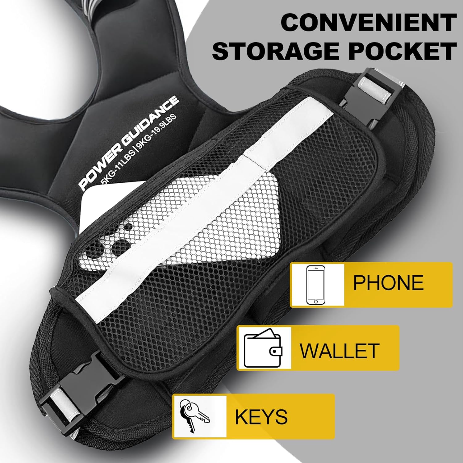 Power Guidance Giubbotto Zavorrato Regolabile - immagine 4