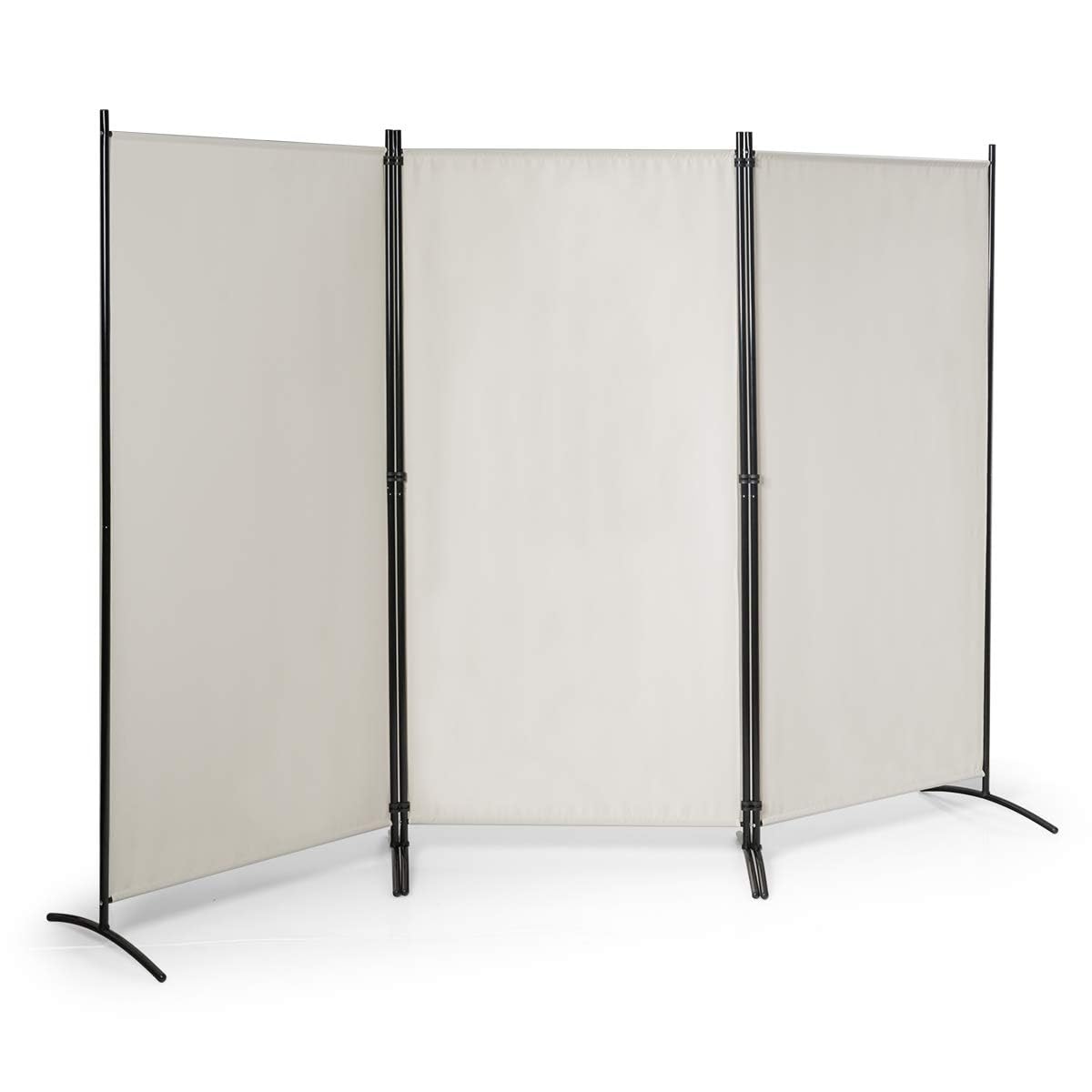Fantask Divisorio Pieghevole 260x183 cm, 3 Pezzi