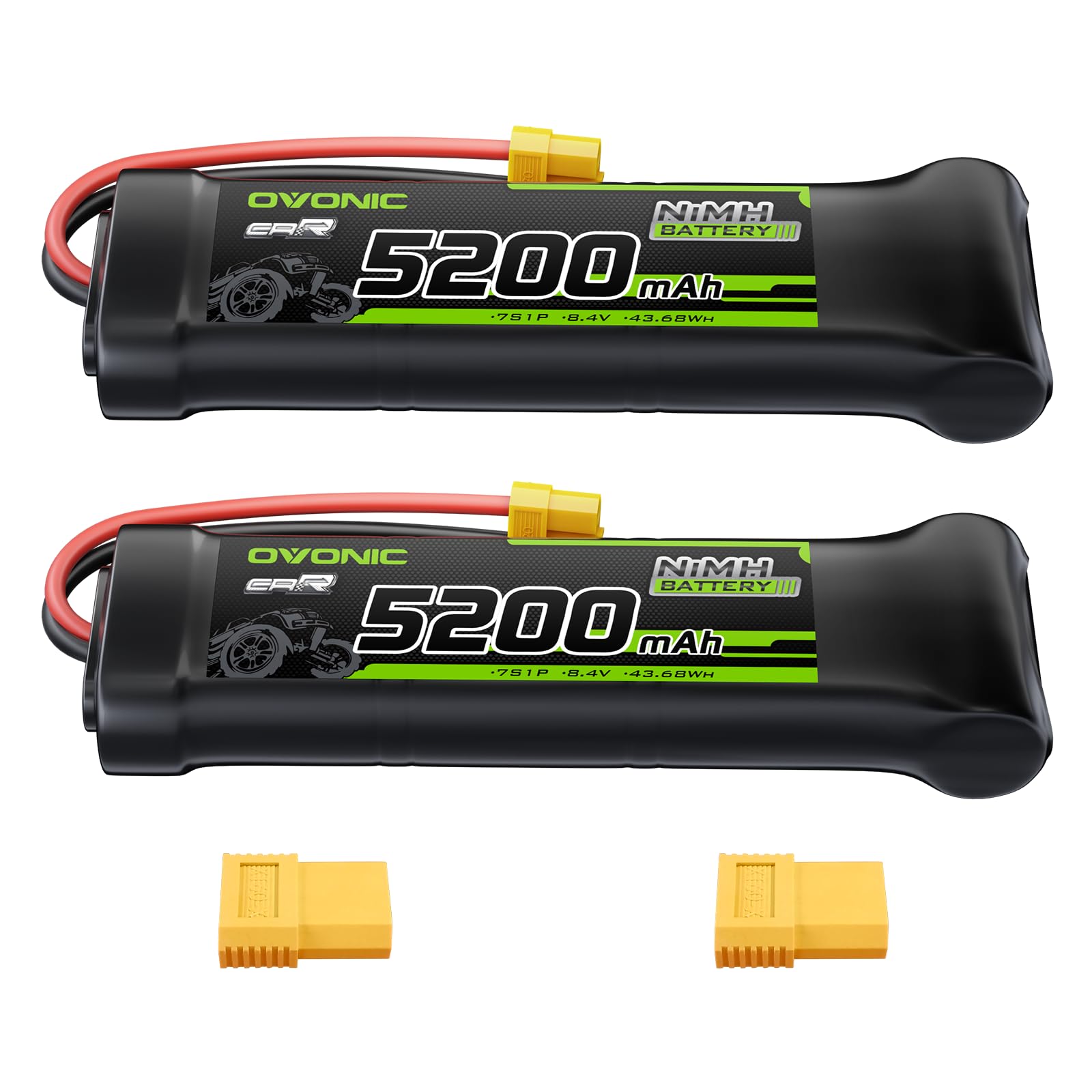 Ovonic Batteria NiMH RC Piatta 8,4V 5200mAh