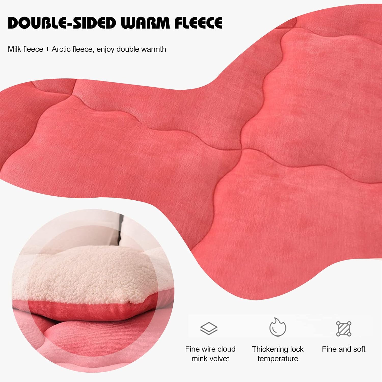 Ergocar Coperta in Flanella Doppio Strato - immagine 3