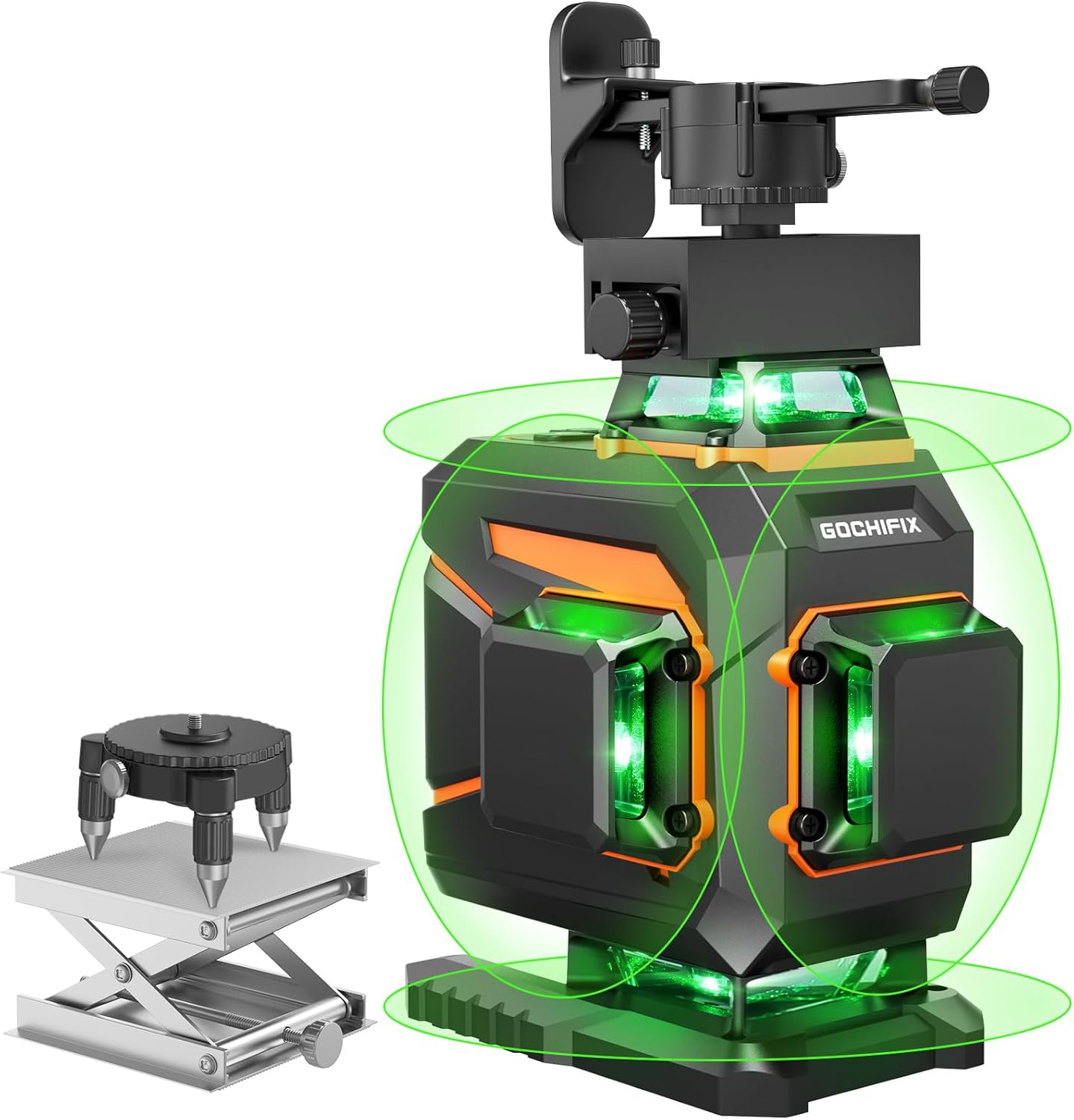 Gochifix - Livella Laser 4x360 16 Linee 4D Verde - immagine 1