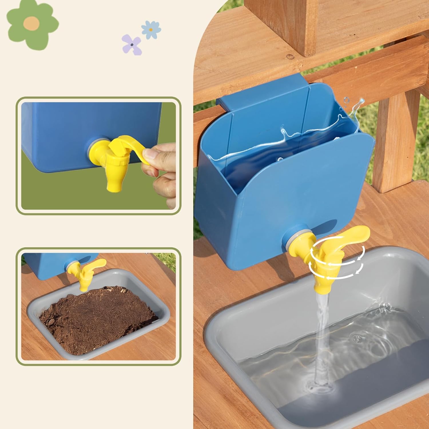 Cucina per bambini all'aperto - immagine 4