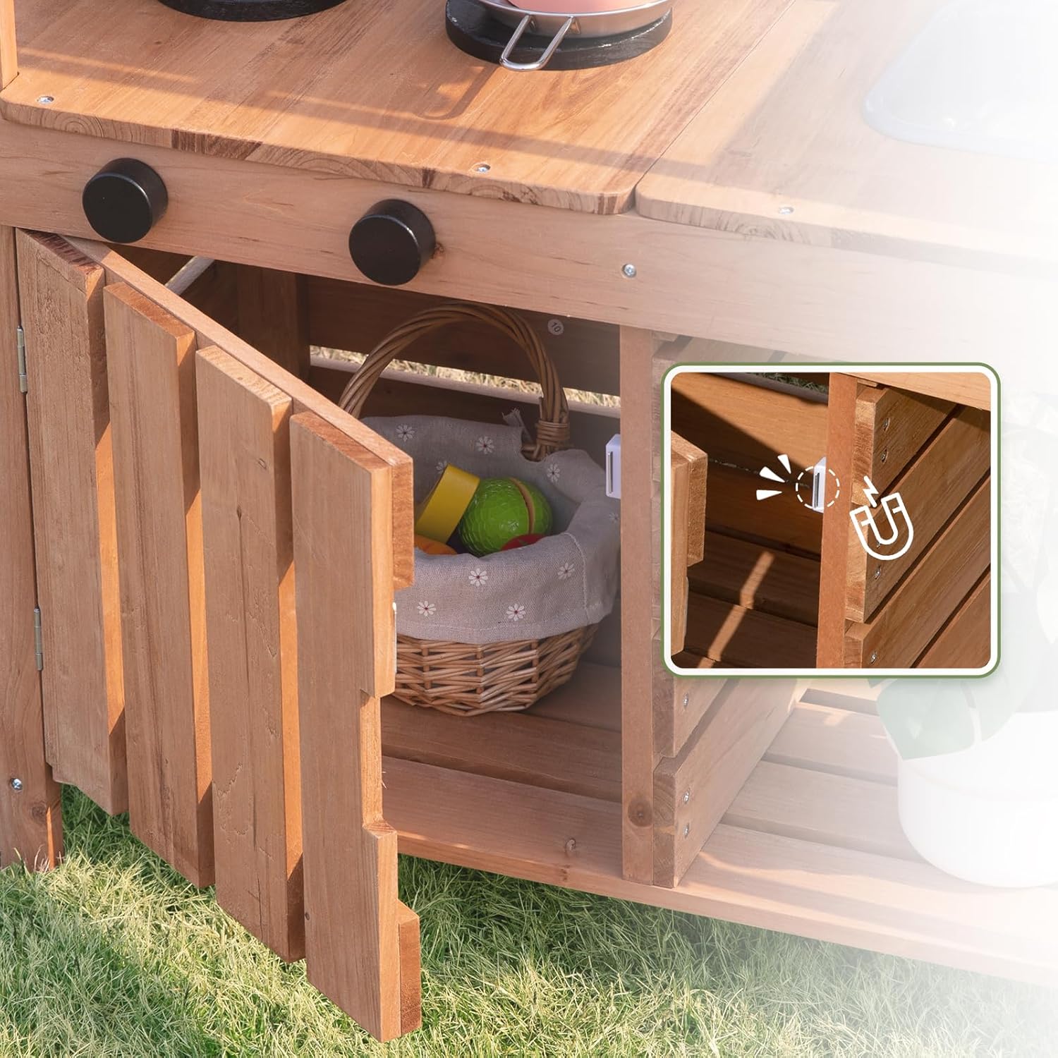 Cucina per bambini all'aperto - immagine 5