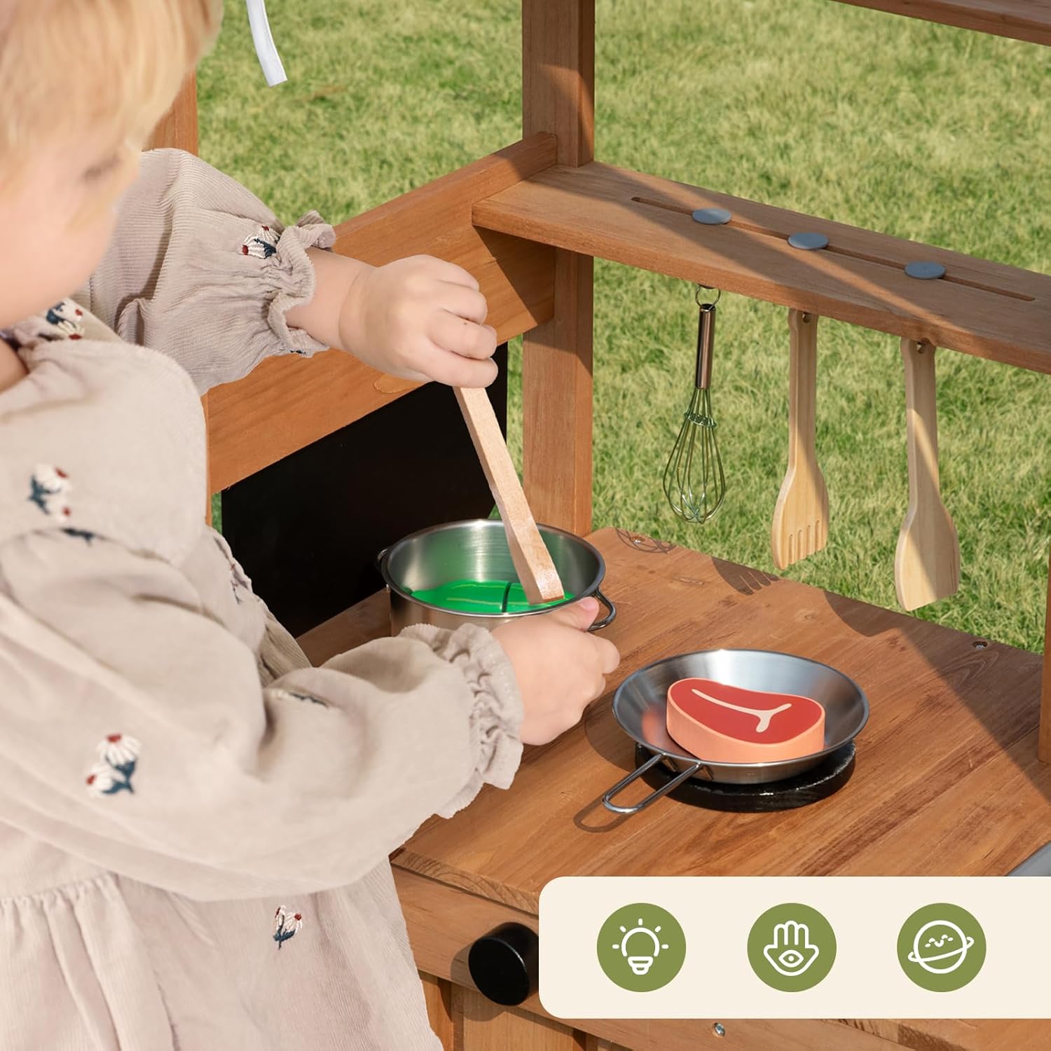 Cucina per bambini all'aperto - immagine 6