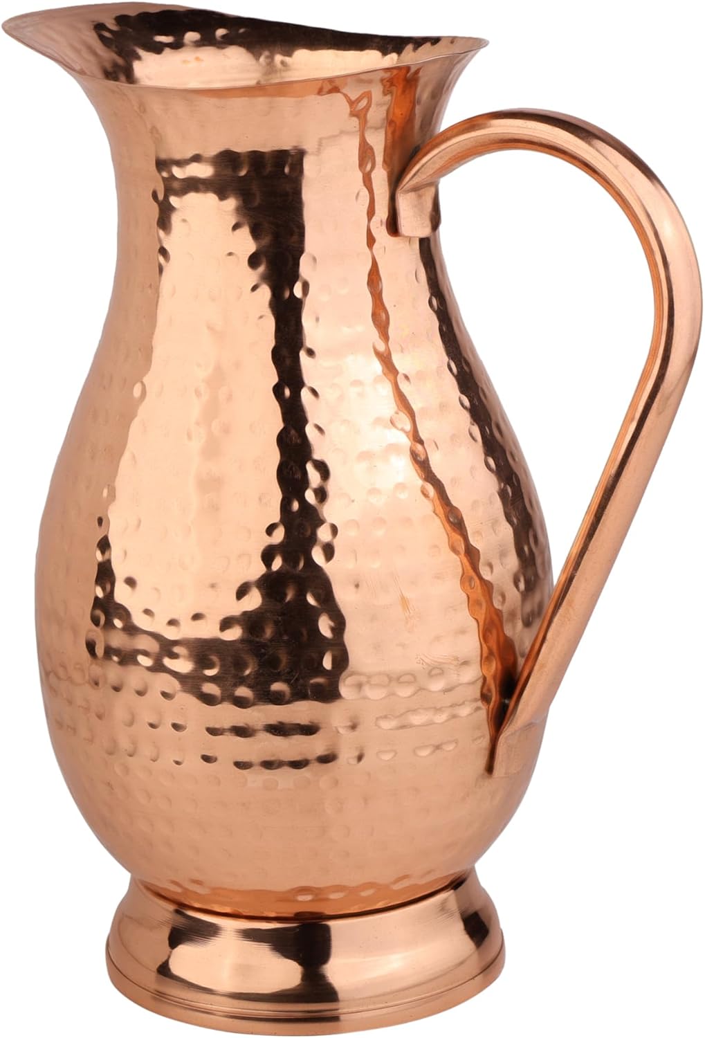 Brocca in Puro Rame Martellato con Coperchio 1800 ml - immagine 6