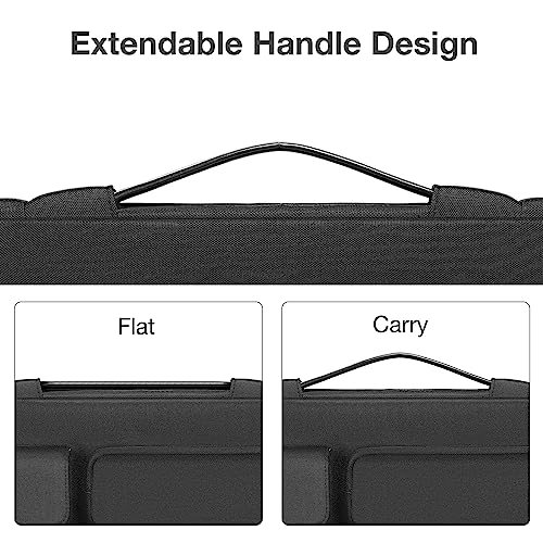 Mosiso Custodia Borsa Porta PC 13-13.3 Pollici, Nero - immagine 5