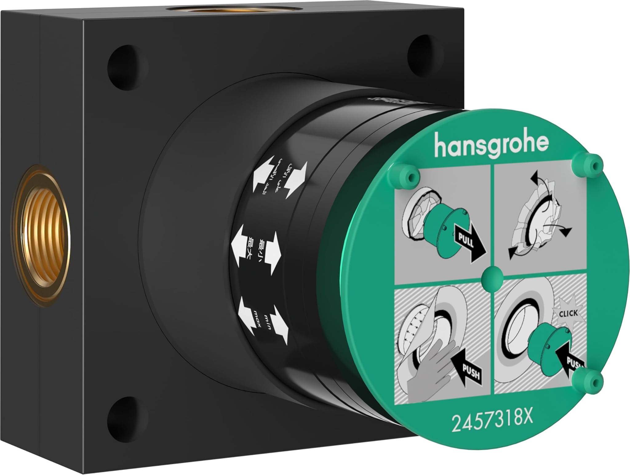 hansgrohe Corpo Incasso per Soffione Doccia 2 Getti