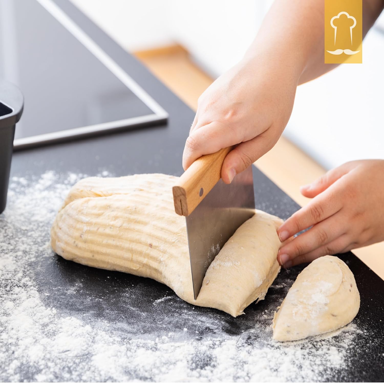 Chefarone Stampo per Pane in Ghisa con Coperchio 28x12cm - immagine 8