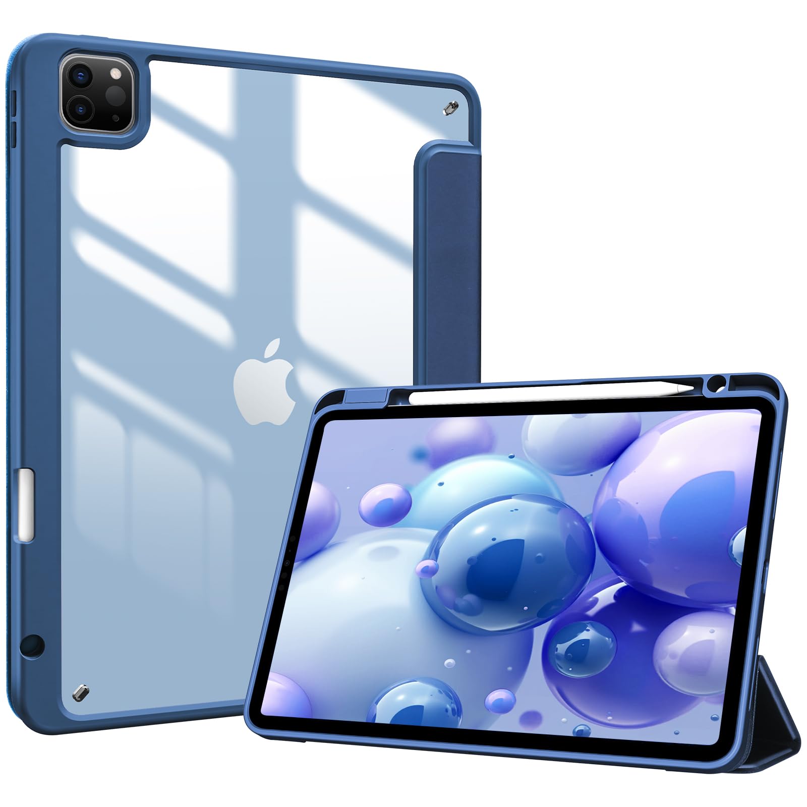 Procase Cover iPad Pro 11" 2022/2021/2020/2018, Blu Marina