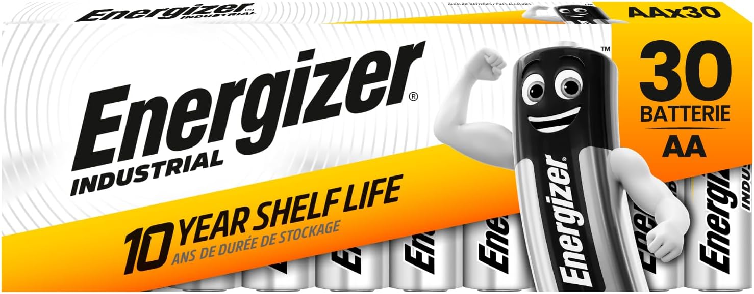 Energizer Industrial - 30 Batterie AA Alcaline 1.5V - immagine 1