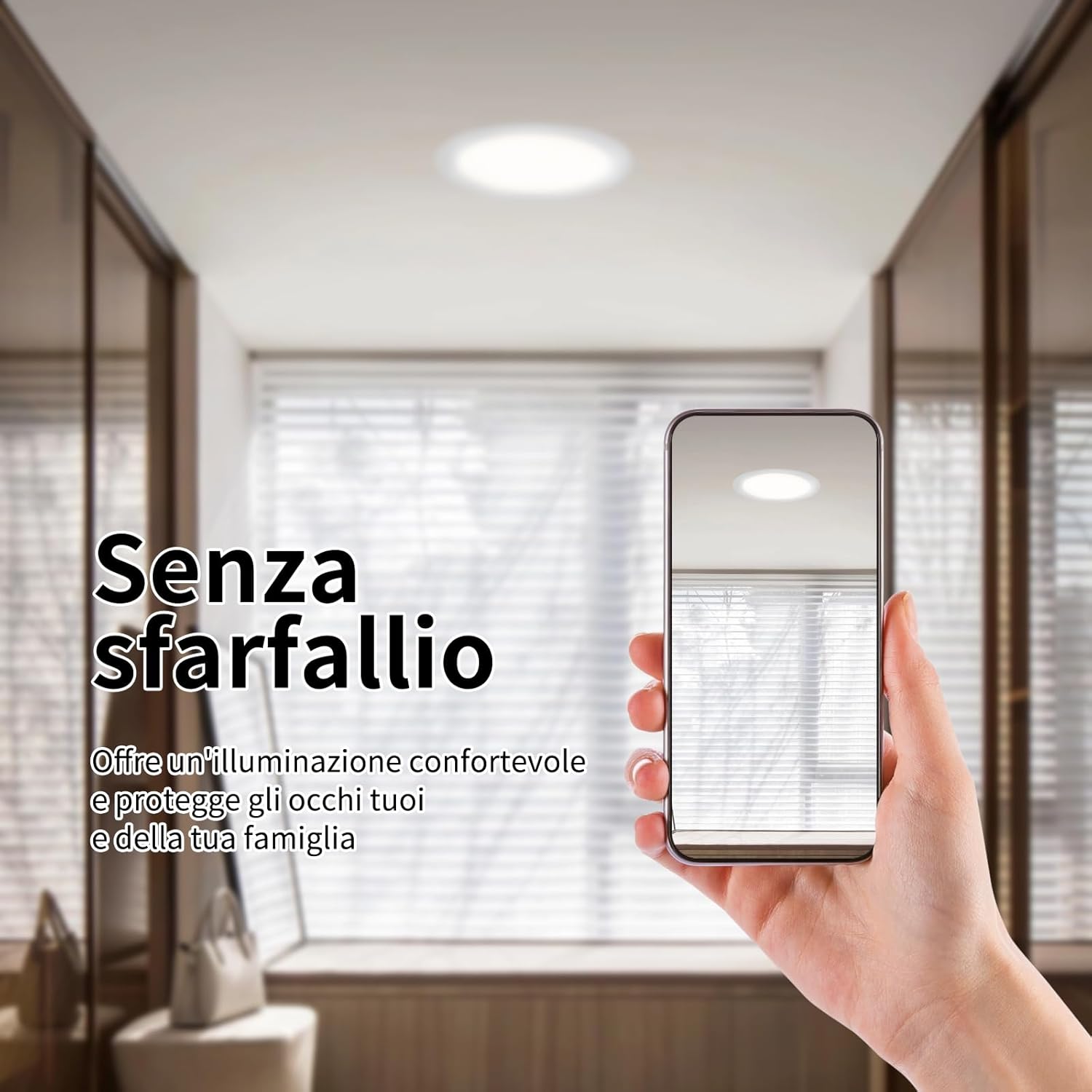 Grebeam Faretti LED Incasso Cartongesso 24W 6 Pezzi - immagine 4