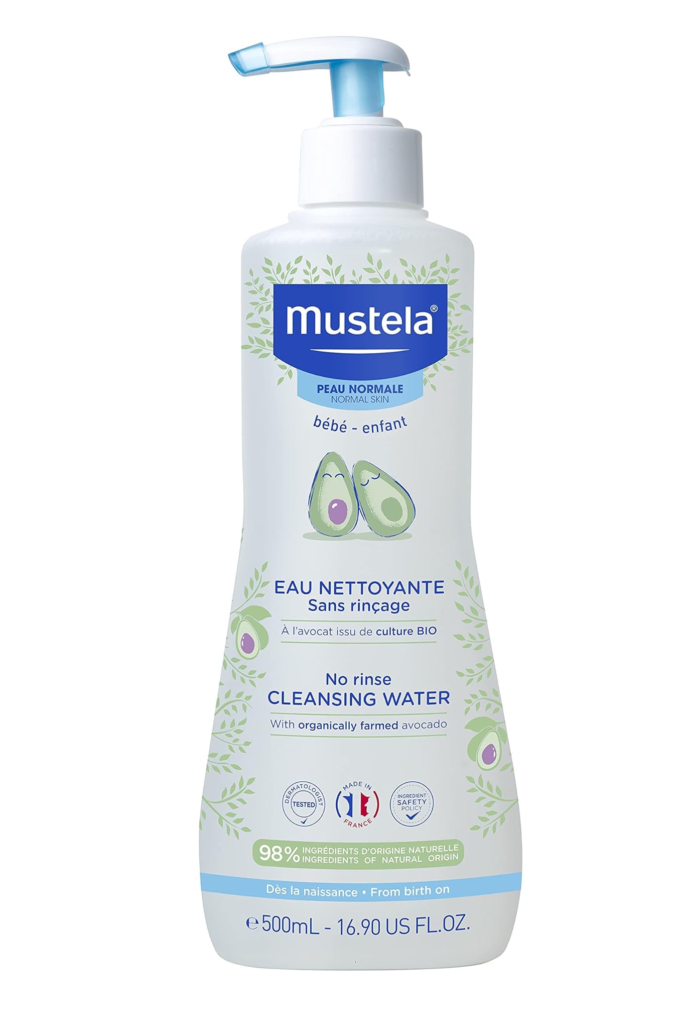 Mustela Fluido Detergente - 3x500 ml