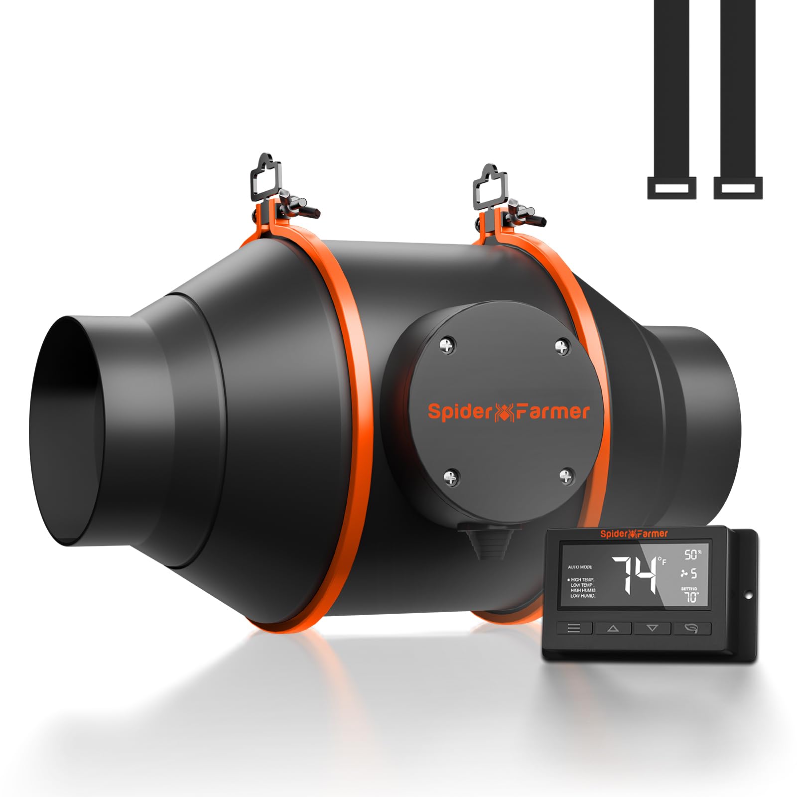 Spider Farmer Ventilatore in Linea 10,2 cm