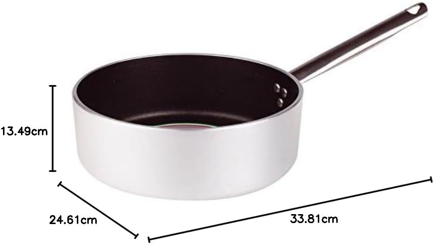 Pentole Agnelli ALSA2107S24 Casseruola Bassa 24cm