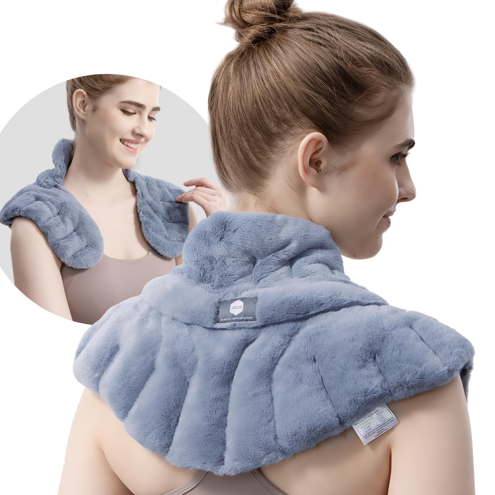 UNCN cuscino riscaldante per collo e spalle (Policotone)