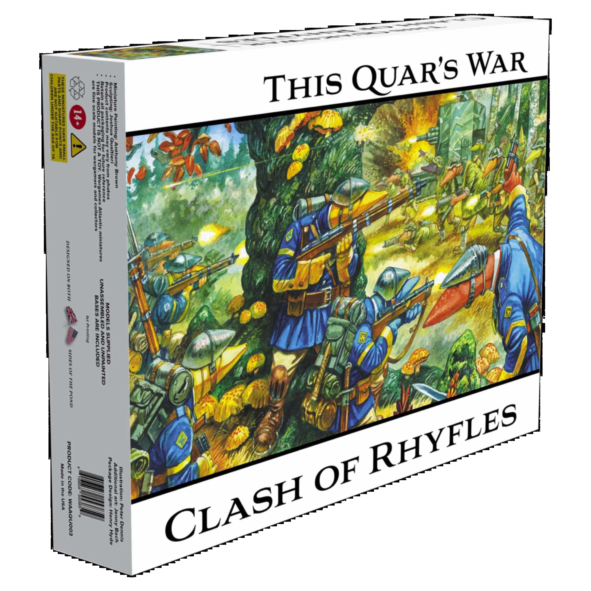 Wargames Atlantic This Quar's War: Clash of Rhyfles, Gioco da tavolo