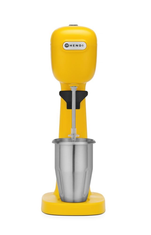 Hendi Frullatore Milkshaker 400W, Giallo - immagine 1