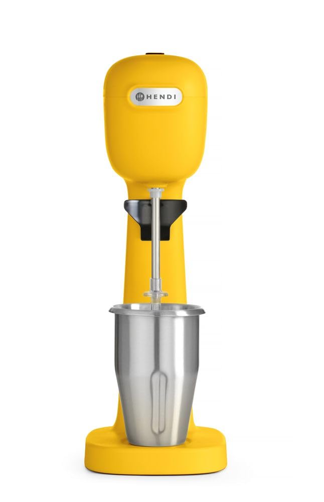 Hendi Frullatore Milkshaker 400W, Giallo - immagine 6
