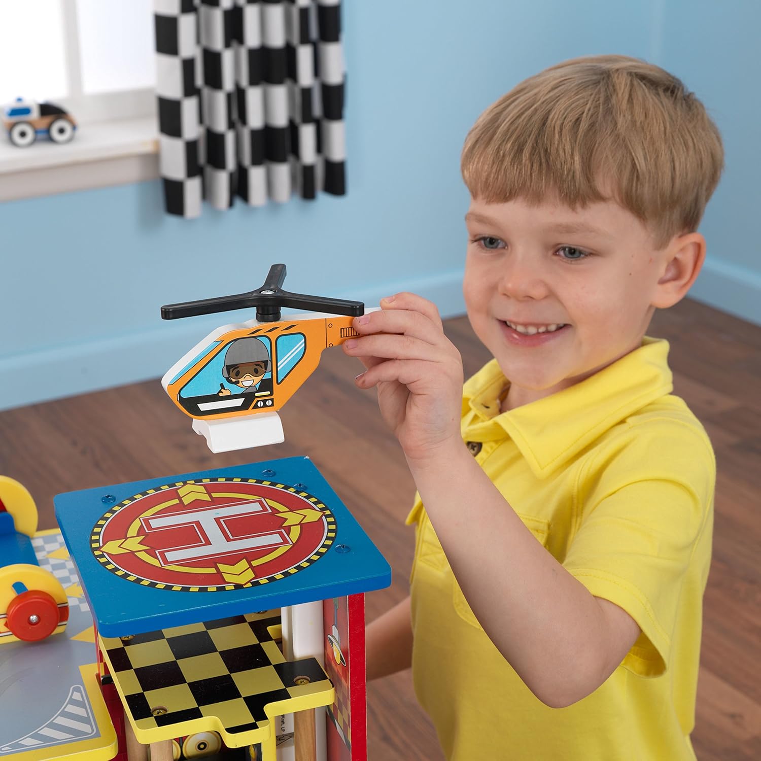 KidKraft Mega Ramp Garage in Legno - immagine 9