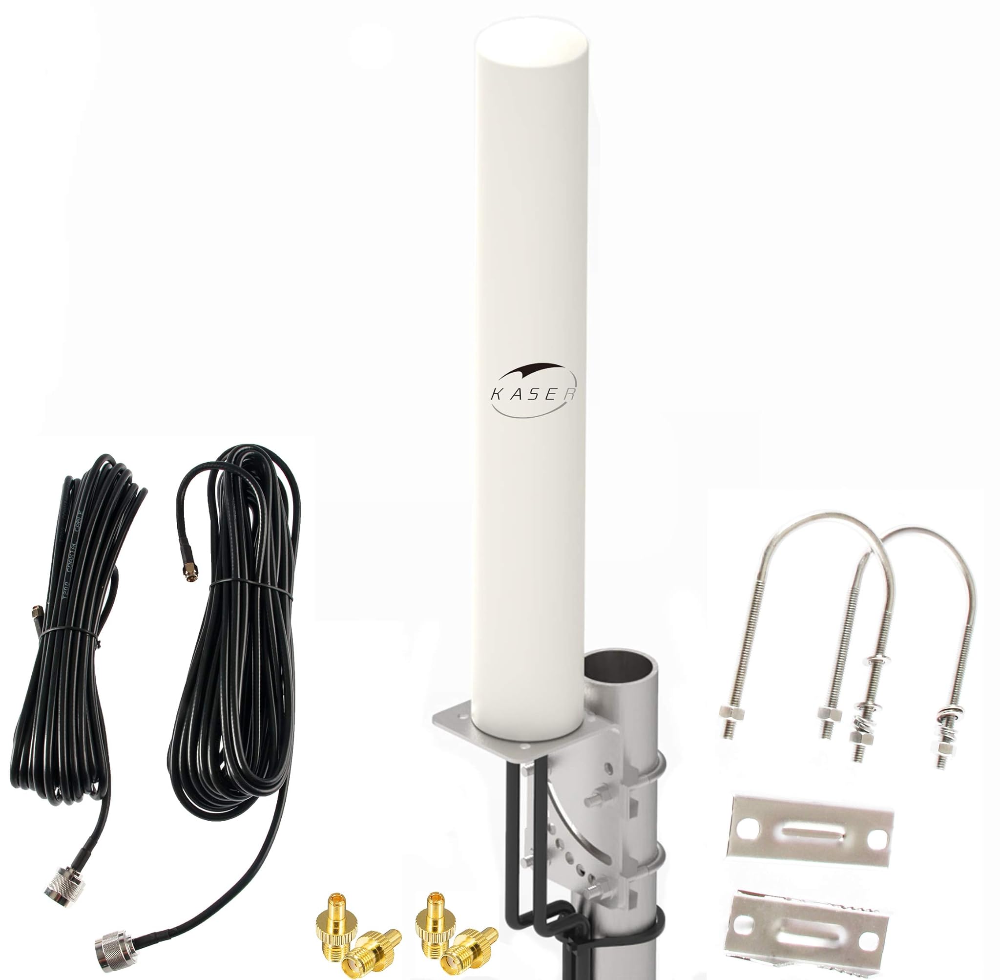 Kaser Antenna 4G LTE Esterno Mimo Omnidirezionale 12 dBi