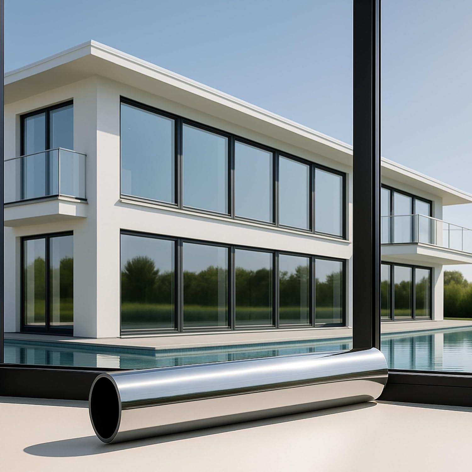 Marapon® Pellicola Protettiva Finestre Esterni 0,90x20m - immagine 1