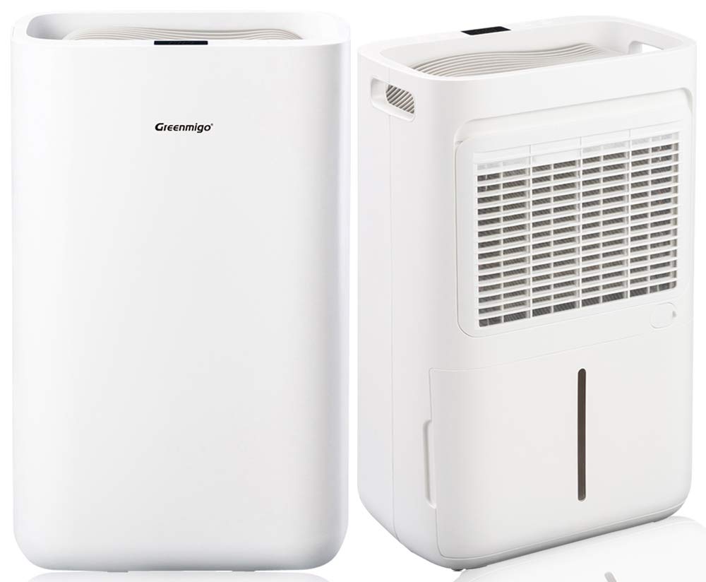 Greenmigo Deumidificatore 13L/24h per Ambienti 50m²