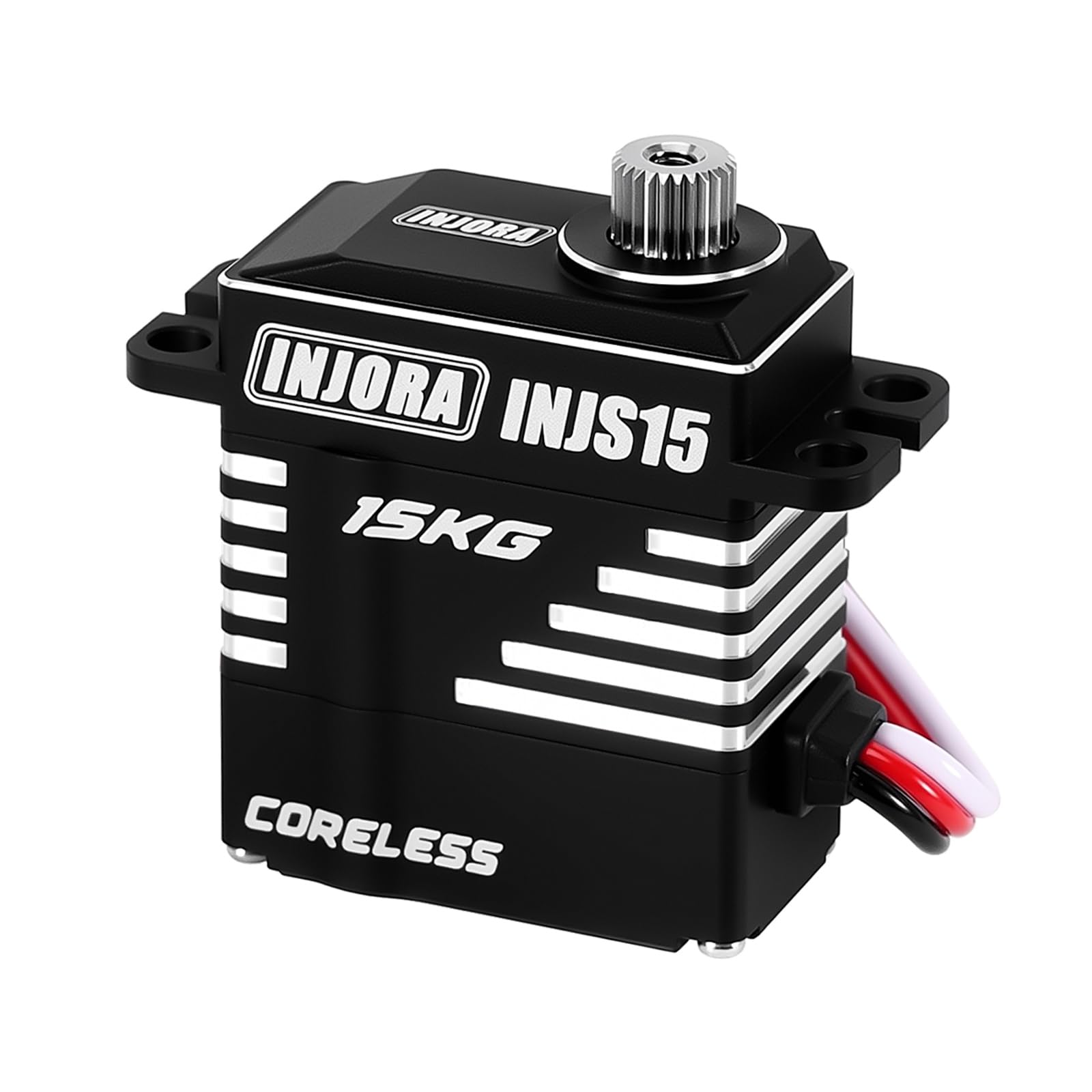 INJORA 15KG Micro Servo Senza Nucleo Ad Alta Coppia INJS15 per Upgrade Crawler RC 1/18 1/24