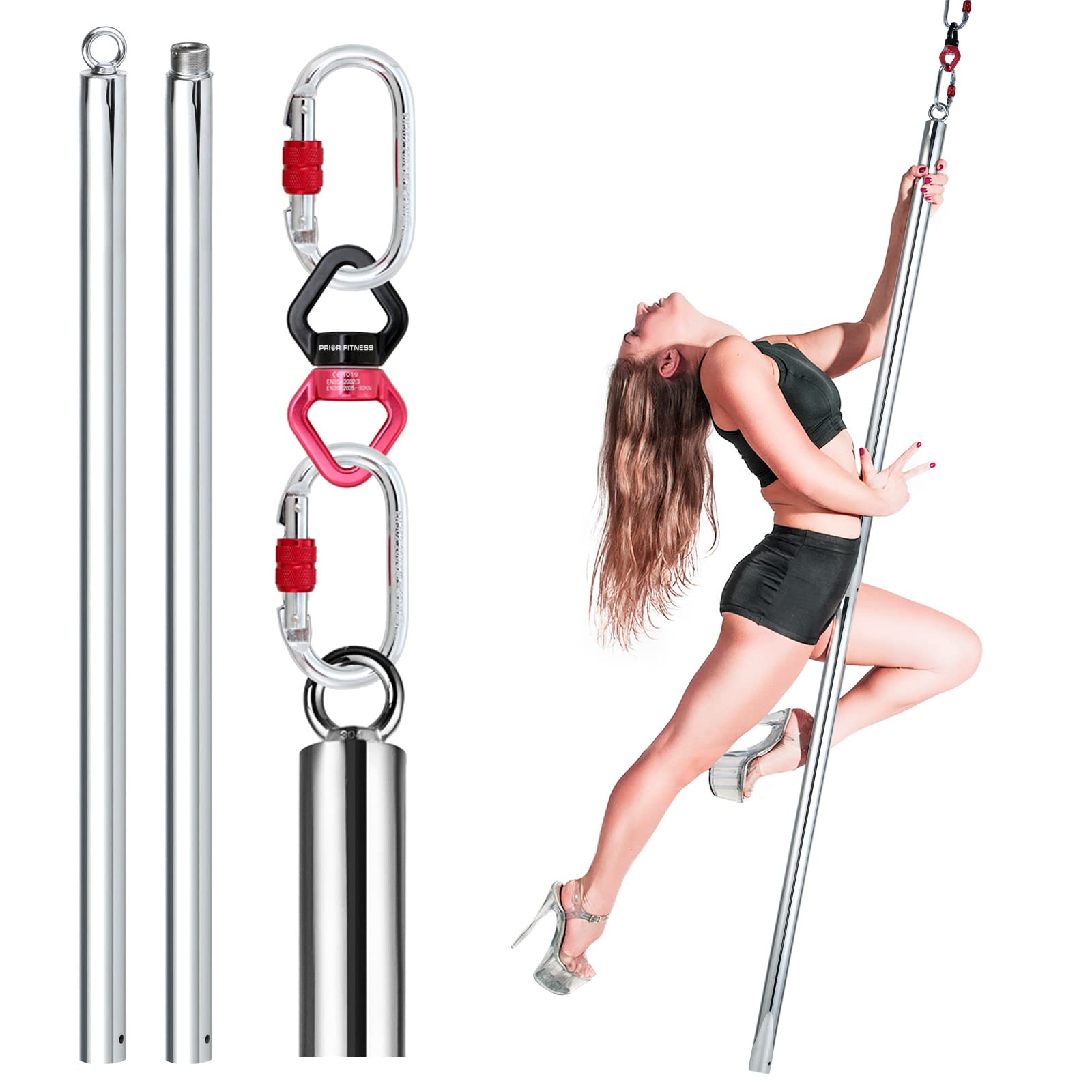 Prior Fitness Pole Dance Volante - Palo da Casa