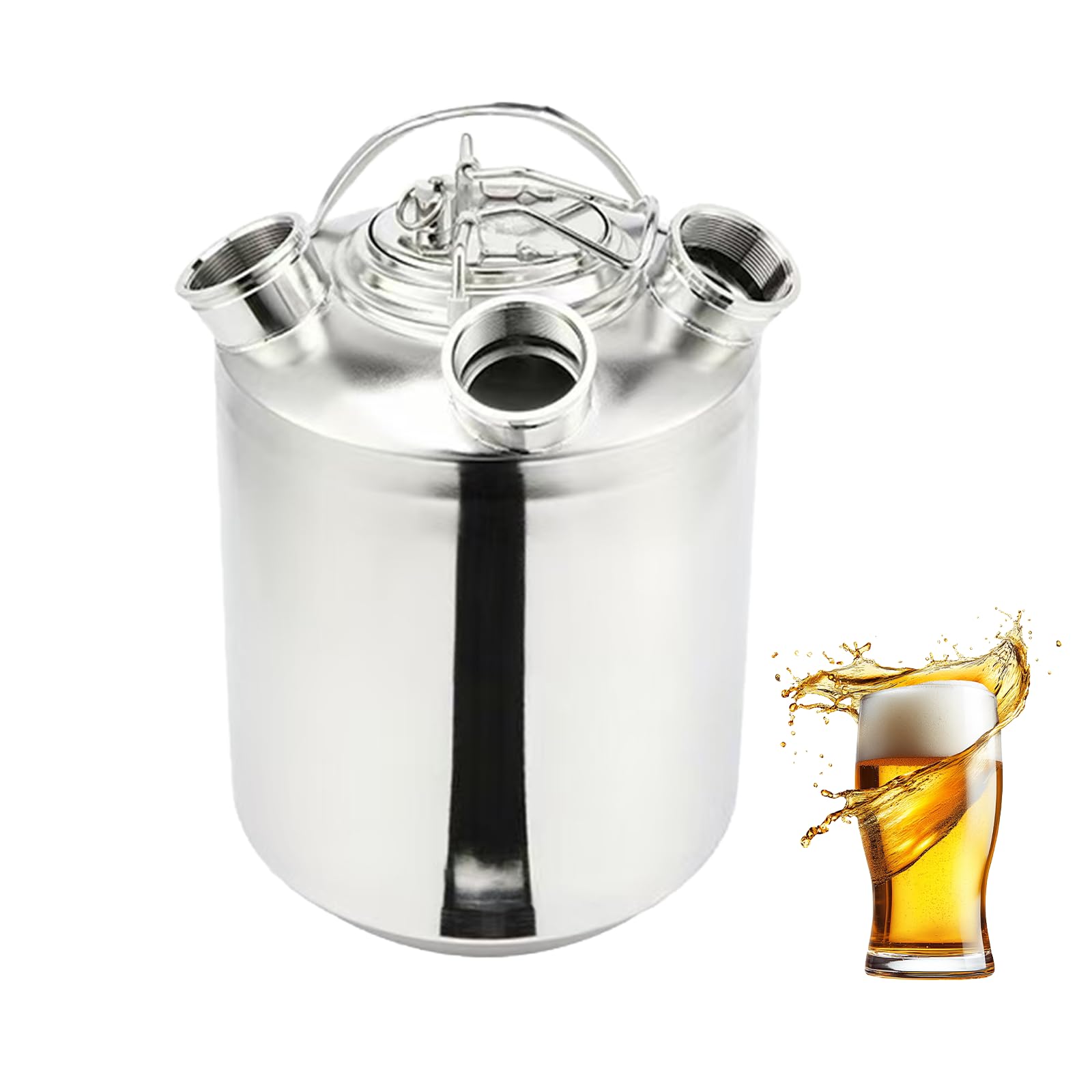 Contenitore Pulizia Tubi Birra 10L per 3 Botti