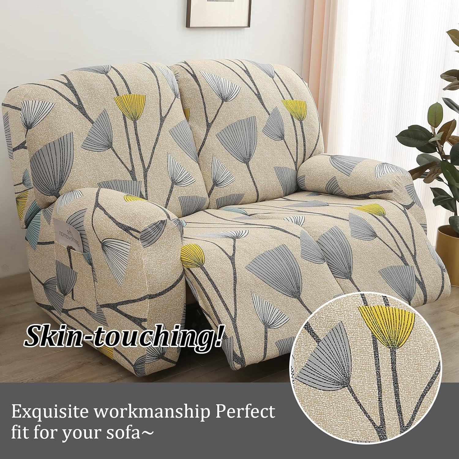 Jaotto Copridivano Relax 2 Posti con Tasche - immagine 5